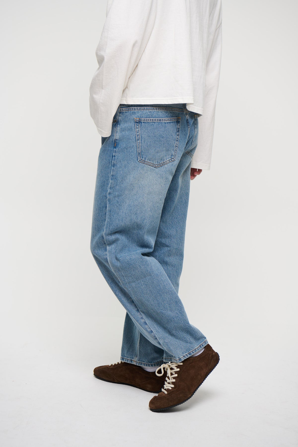 Louis Baggy Denim Blue