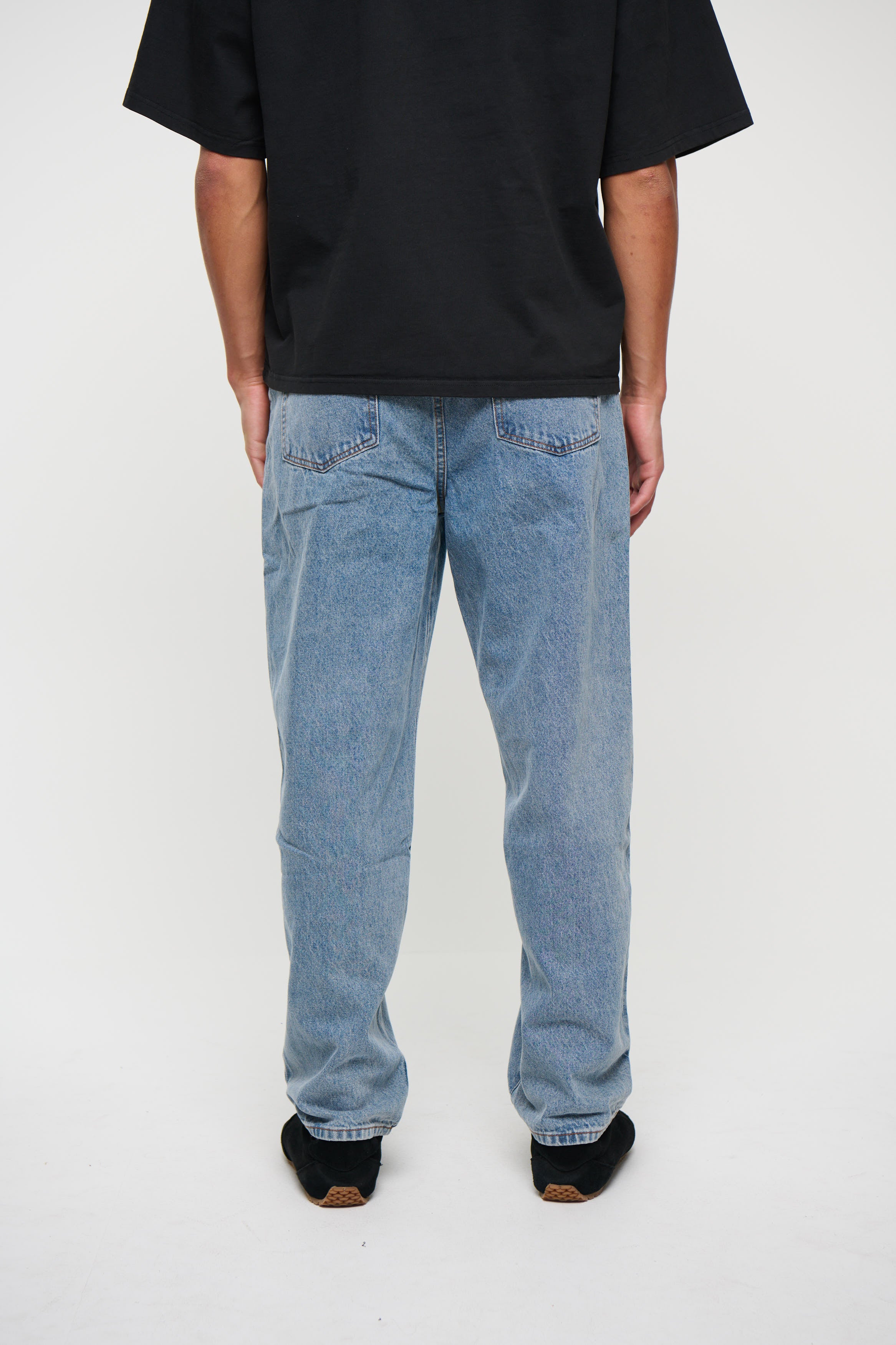 Cruz Baggy Denim Mid Blue