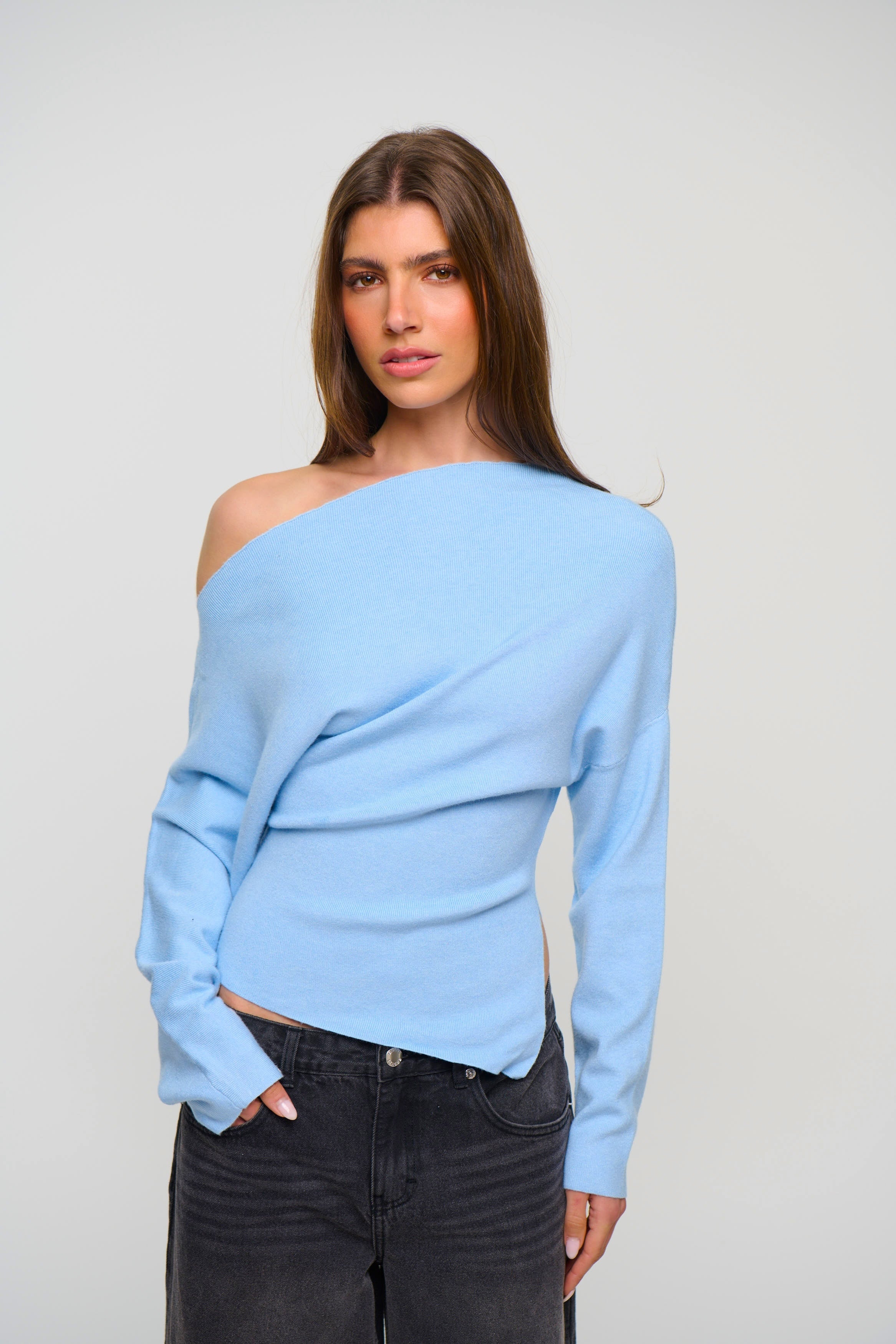 Robby Long Sleeve Sky