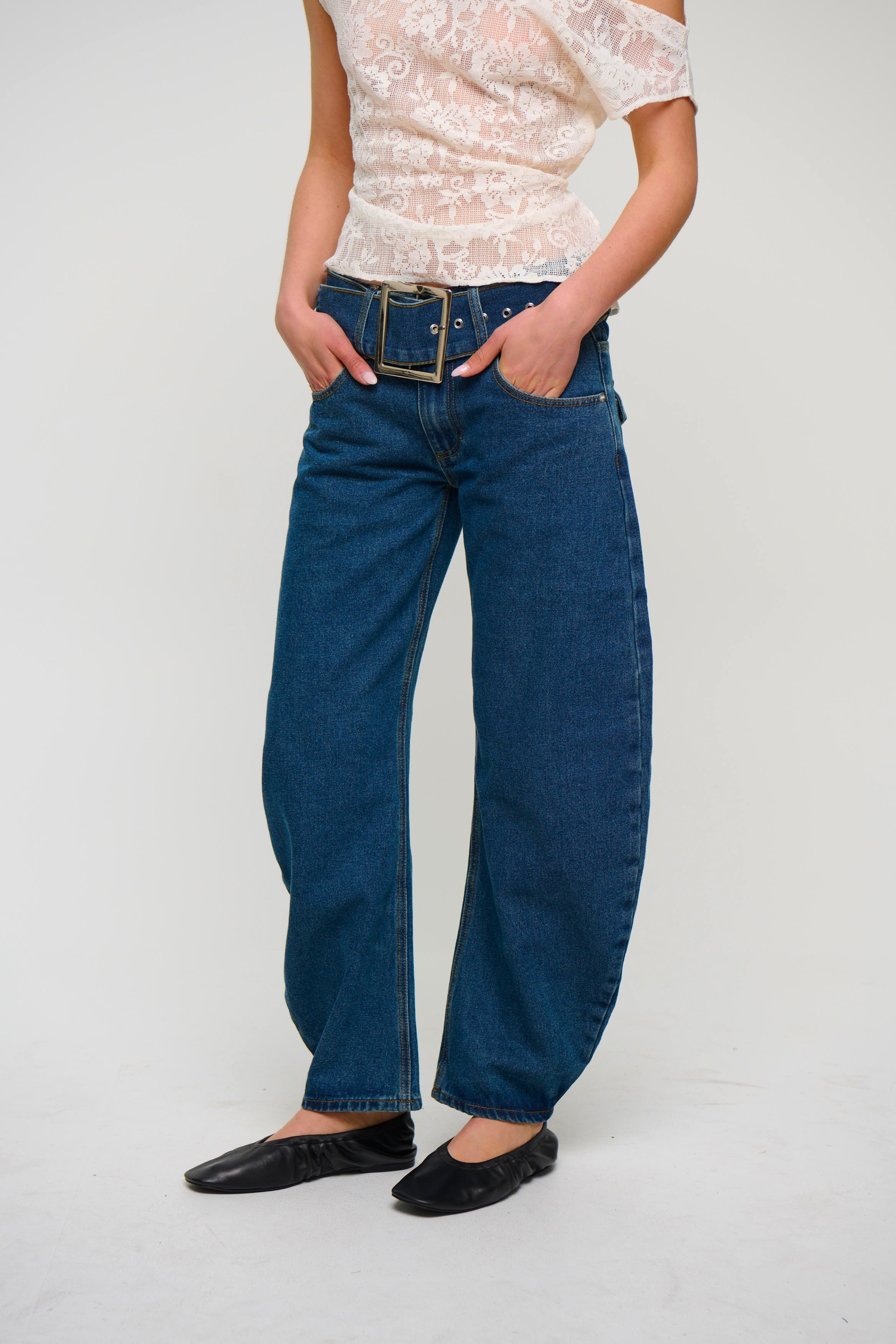 Dynasty Jean Mid Blue