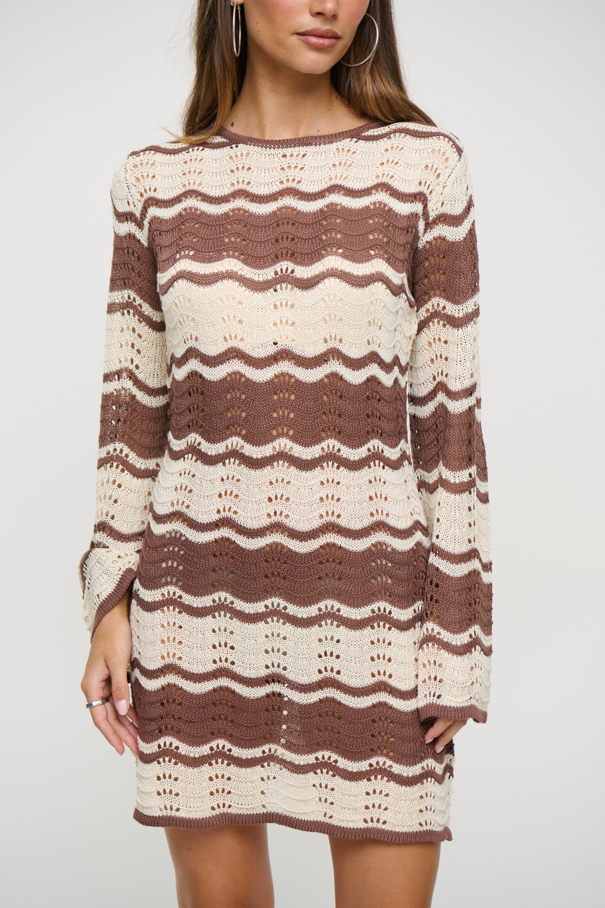 Shanice Mini Dress Chocolate