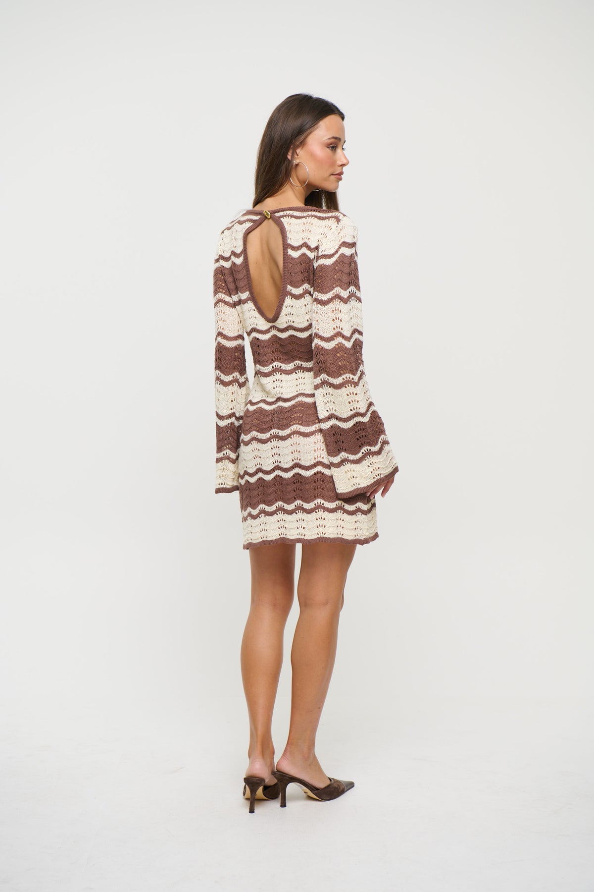 Shanice Mini Dress Chocolate