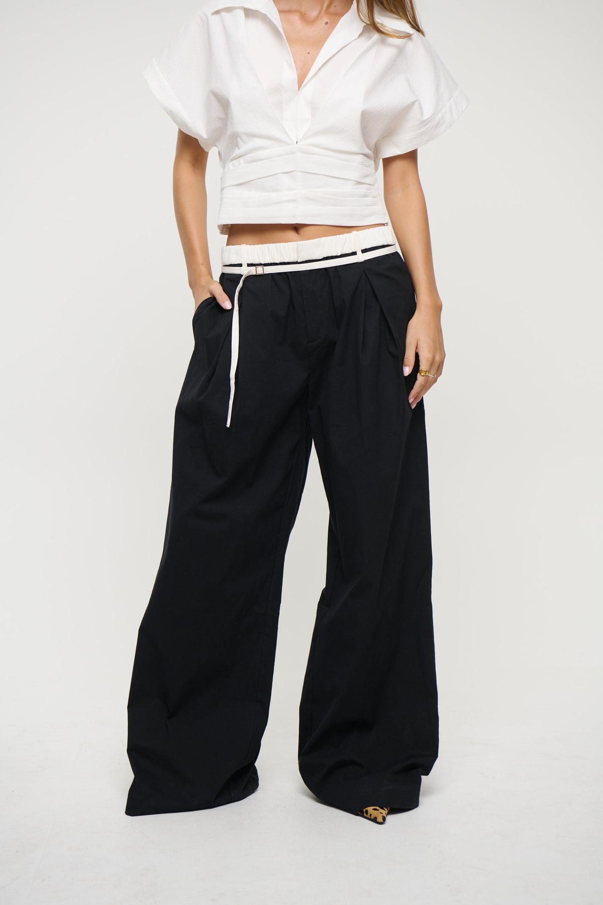 Britta Pants Black/Chalk