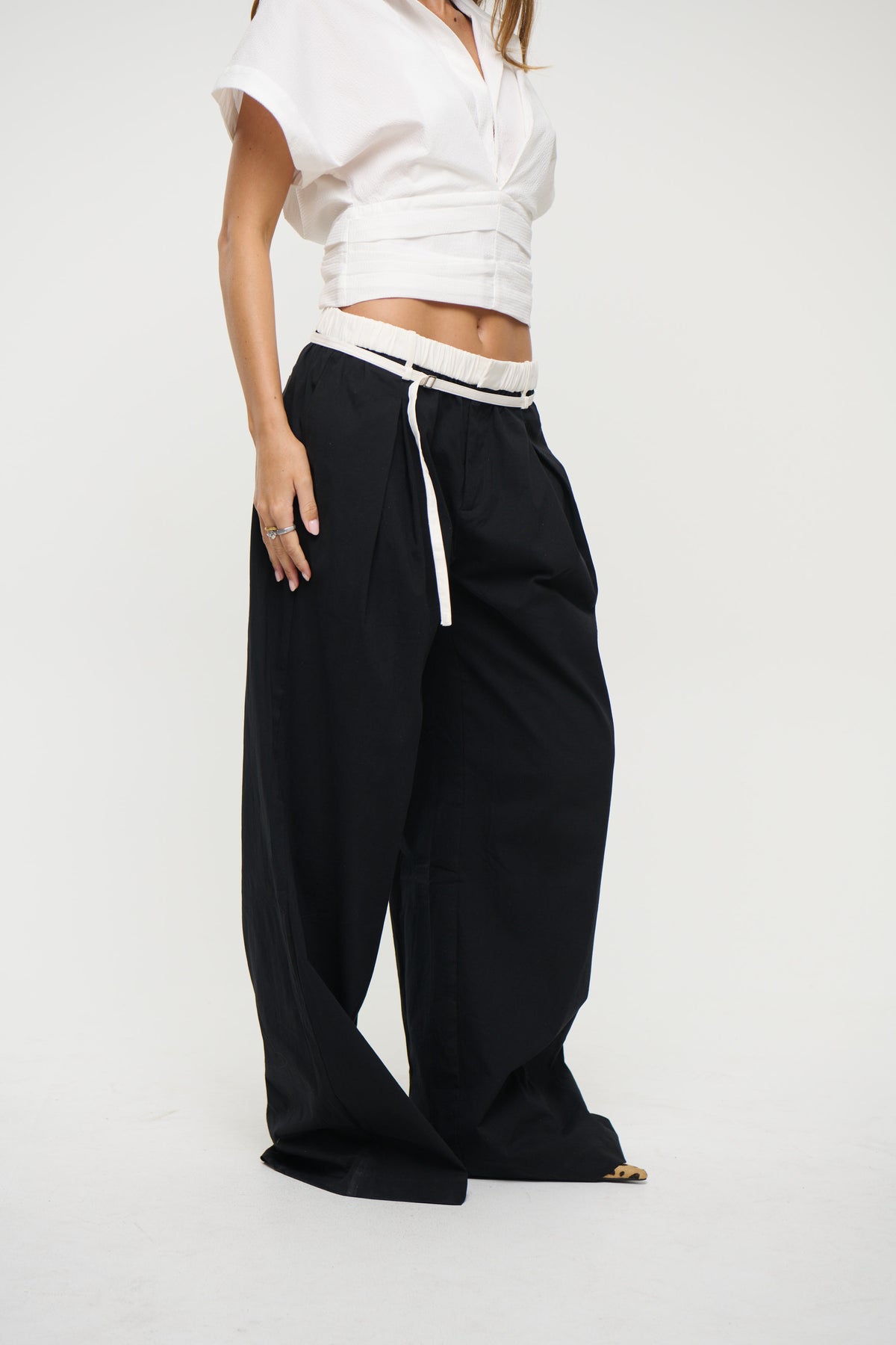 Britta Pants Black/Chalk