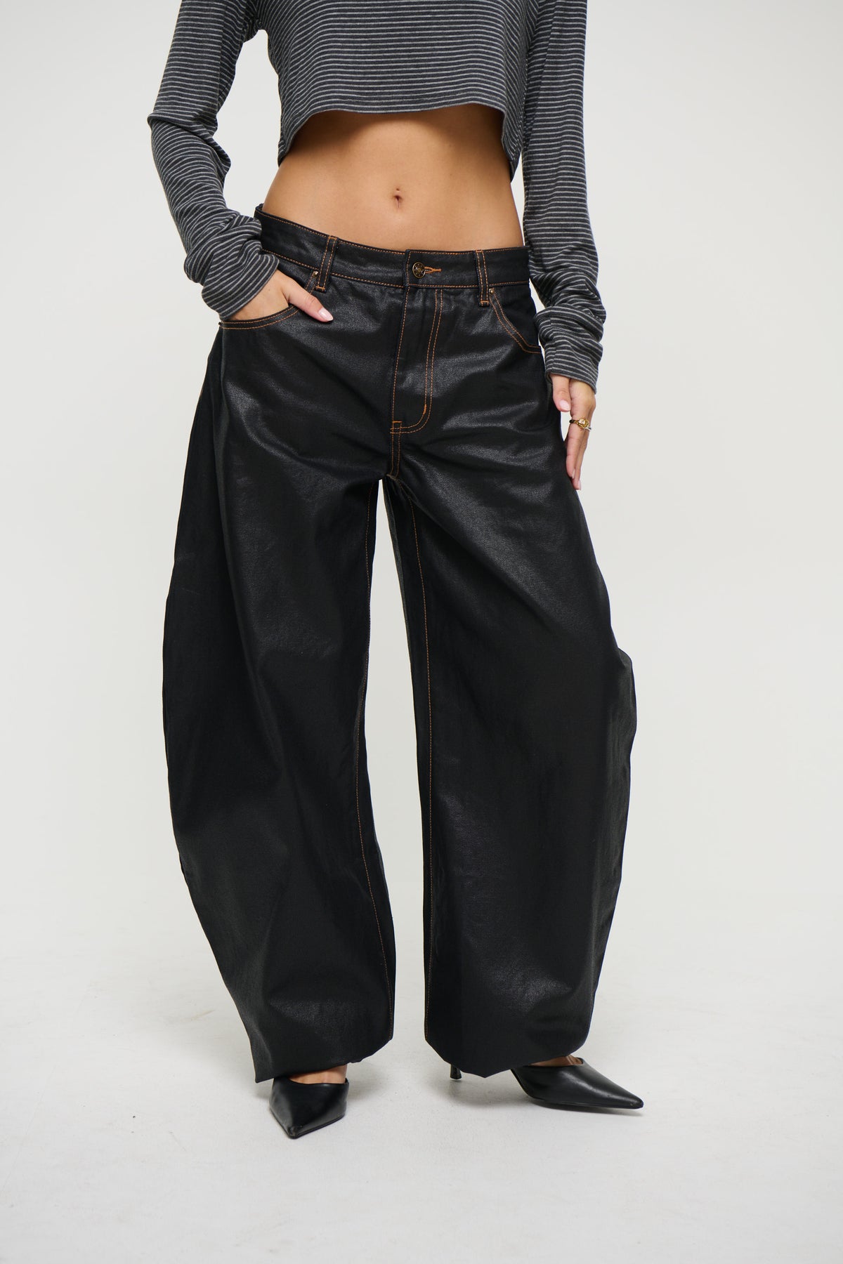 Horseshoe Jean Waxed Denim