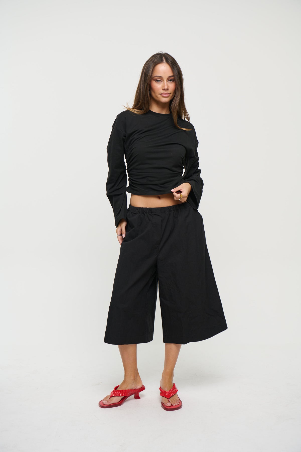 Rishelle Long Sleeve Black