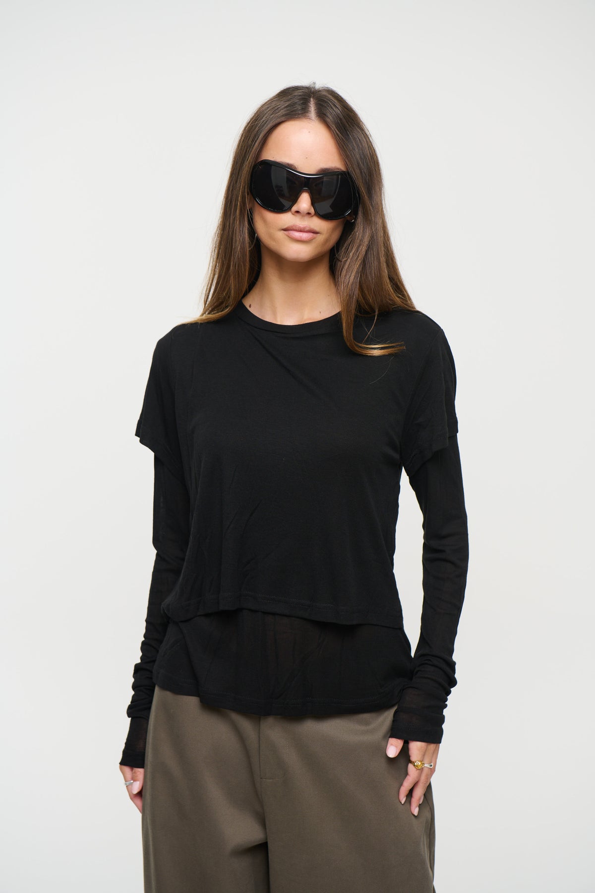 Calenia Top Black