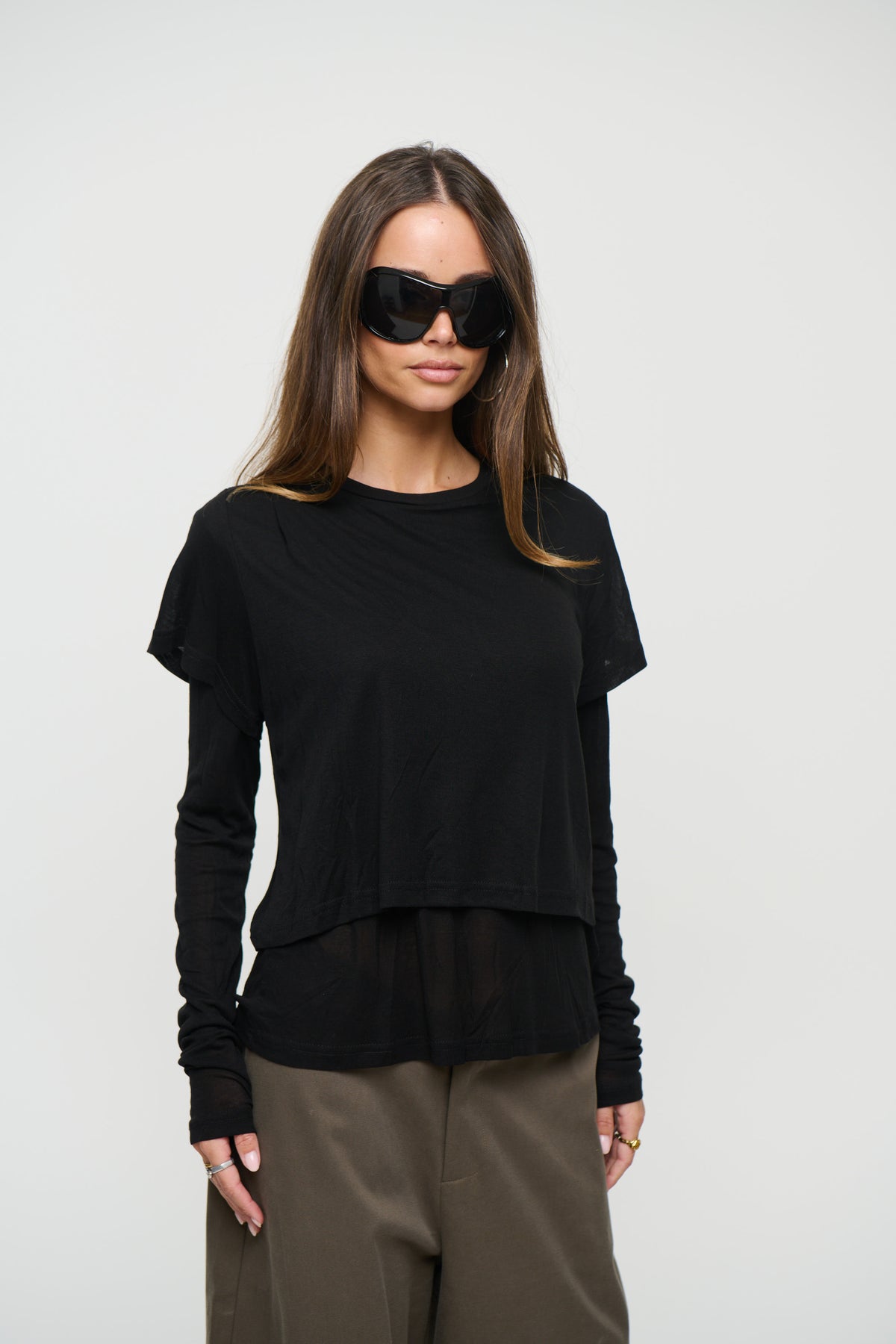 Calenia Top Black