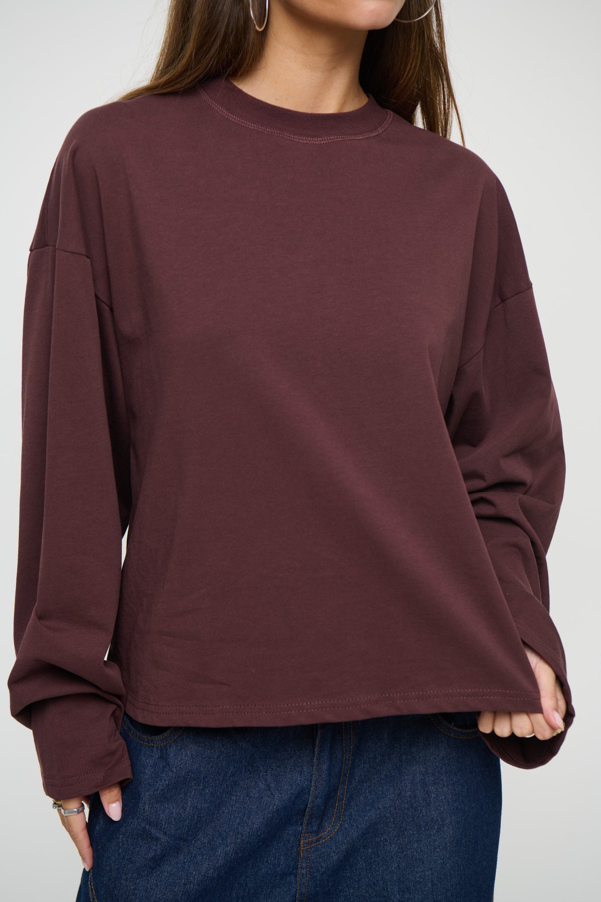 Bloom Long Sleeve Cinnamon