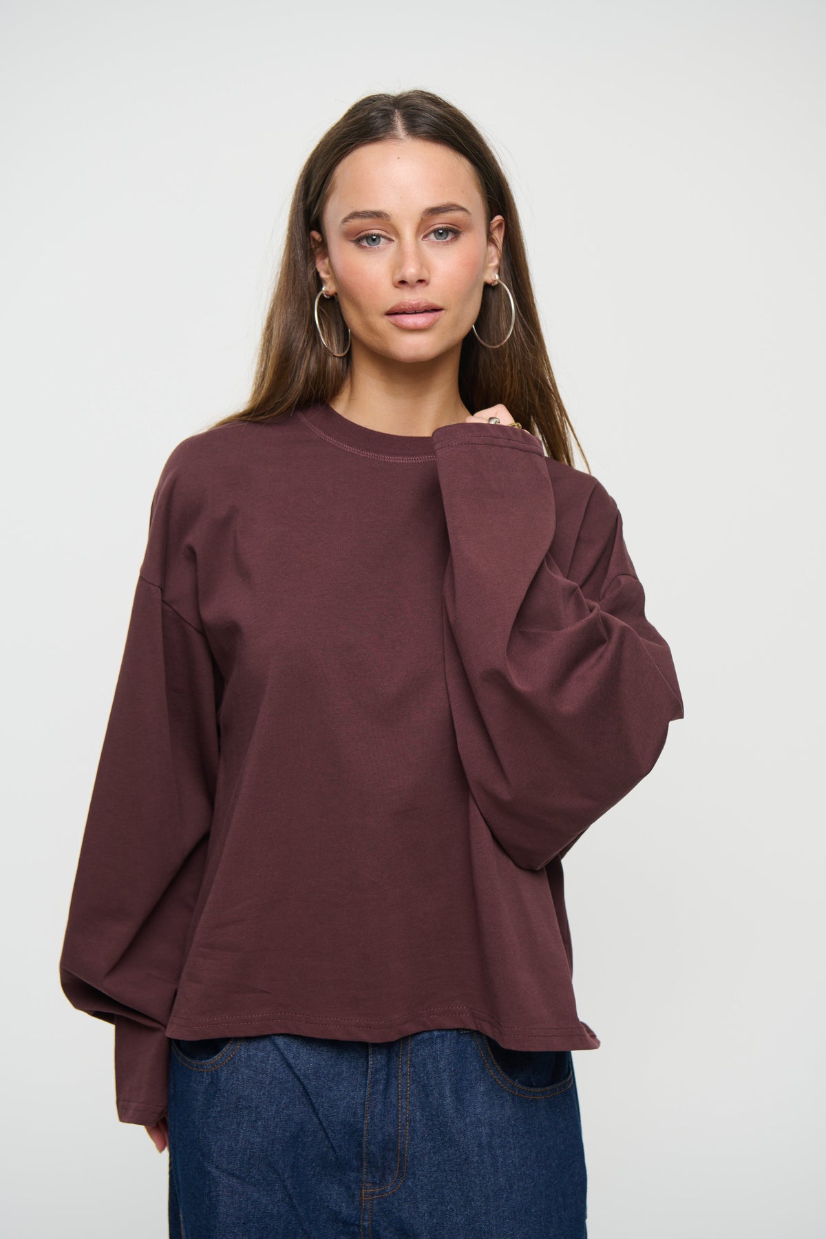 Bloom Long Sleeve Cinnamon