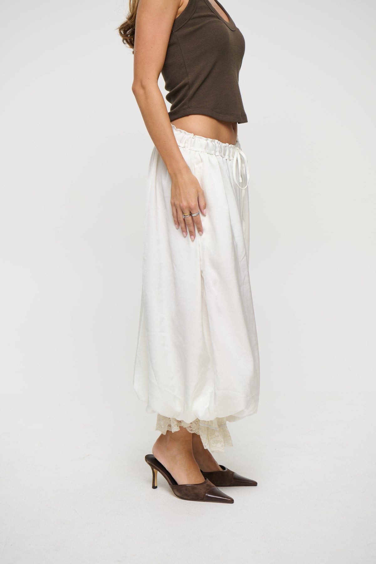 Kiss & Tell Pant Ivory
