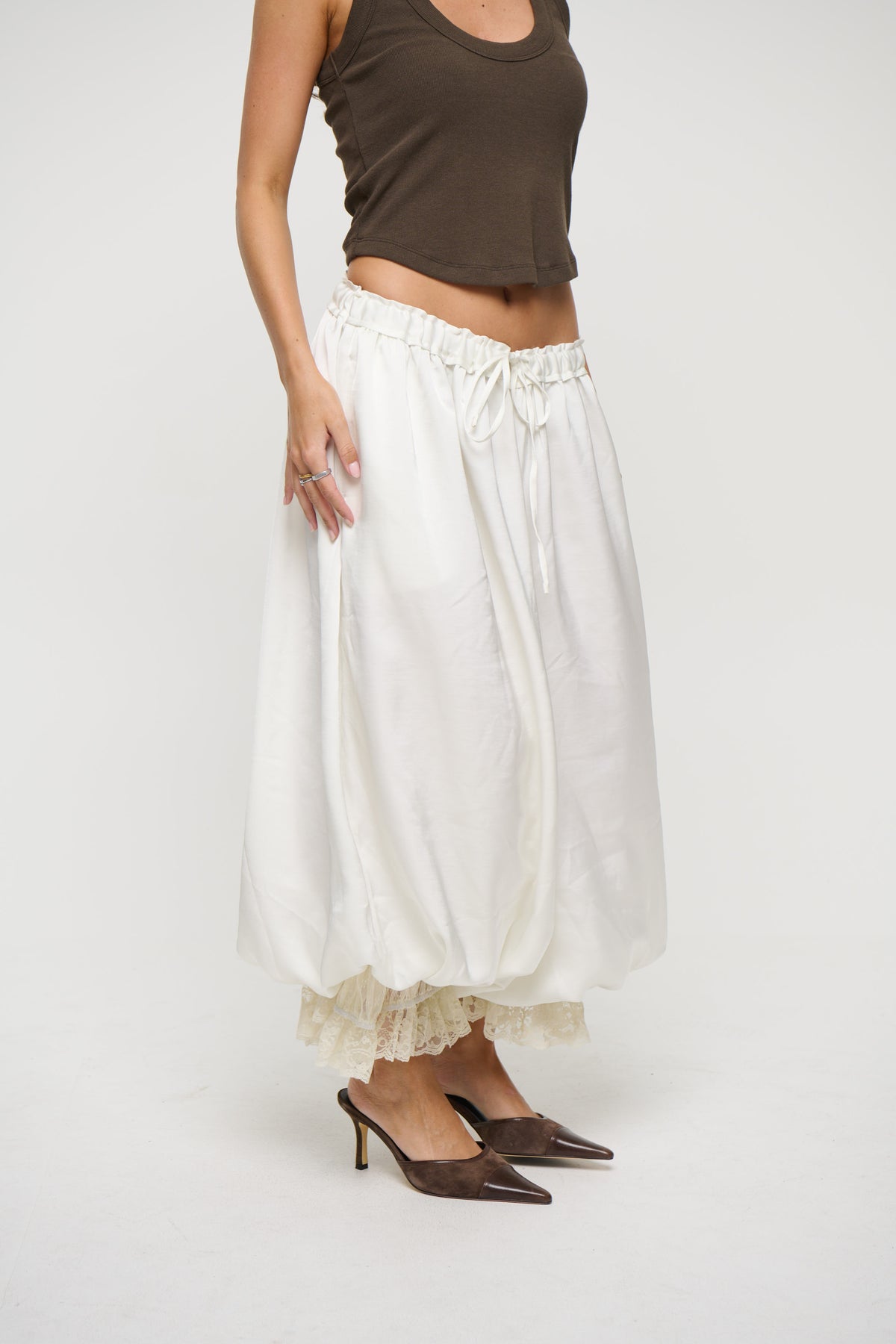 Kiss & Tell Pant Ivory