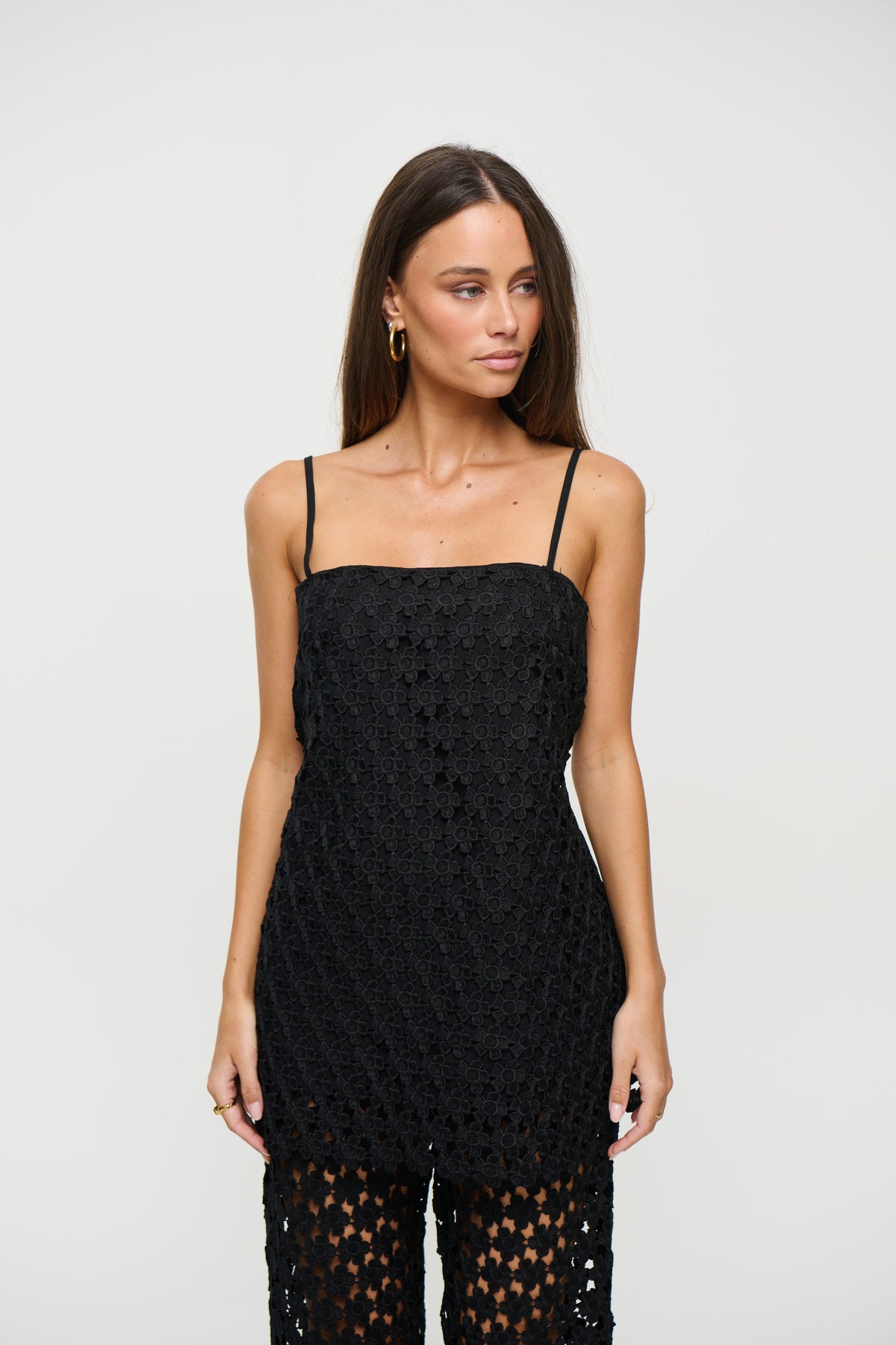 Wanda Lace Set Black