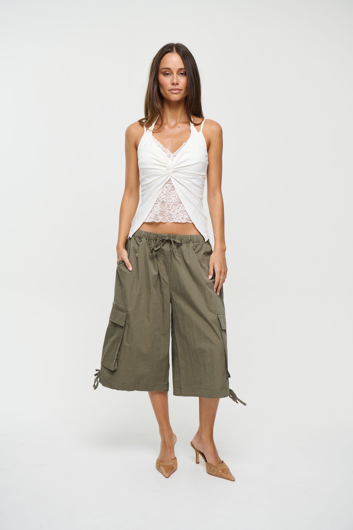 Lyra Lace Top White