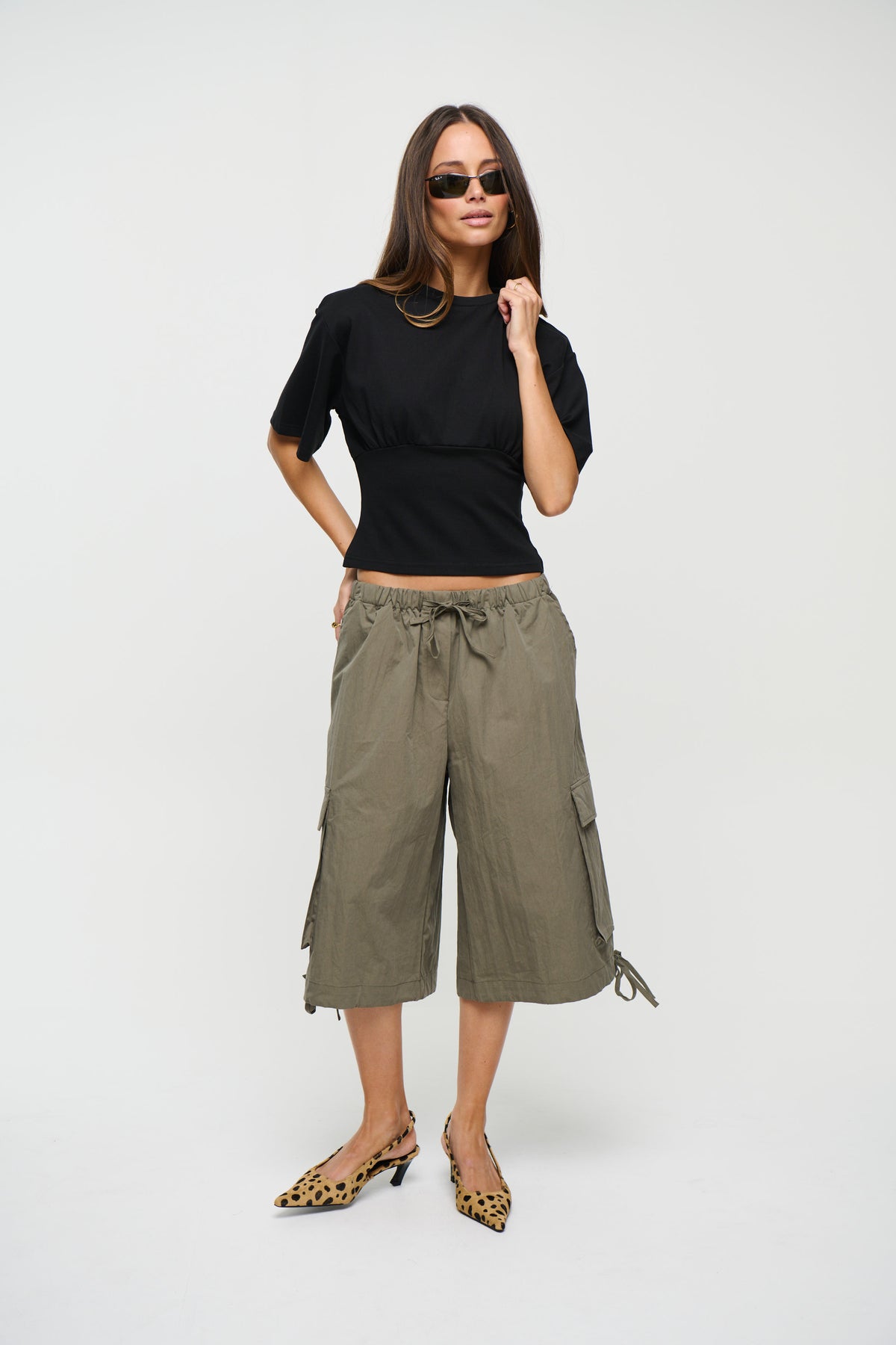Grace Cargo Short Khaki