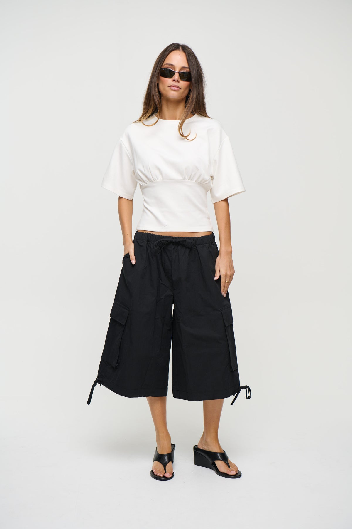Grace Cargo Short Black