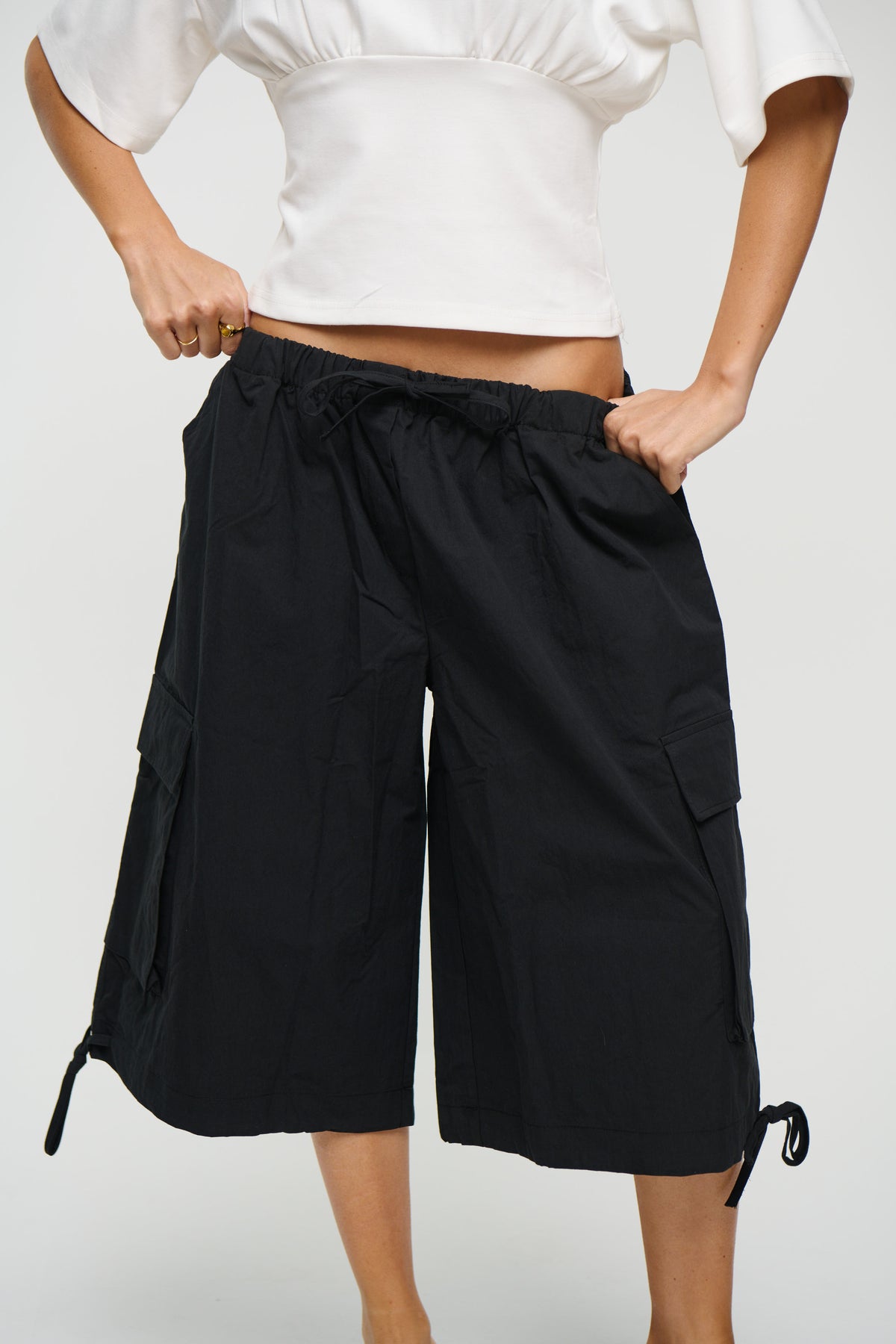 Grace Cargo Short Black