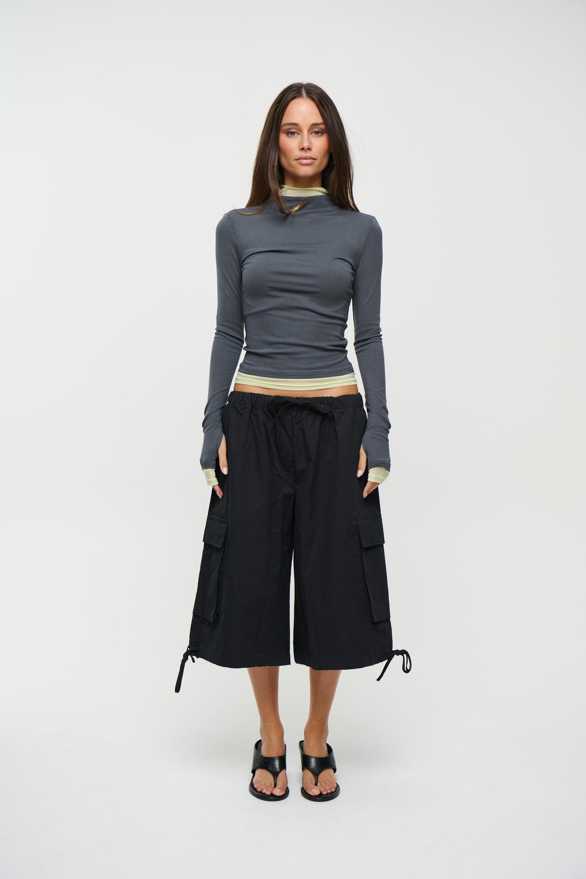 Dasha Top Charcoal