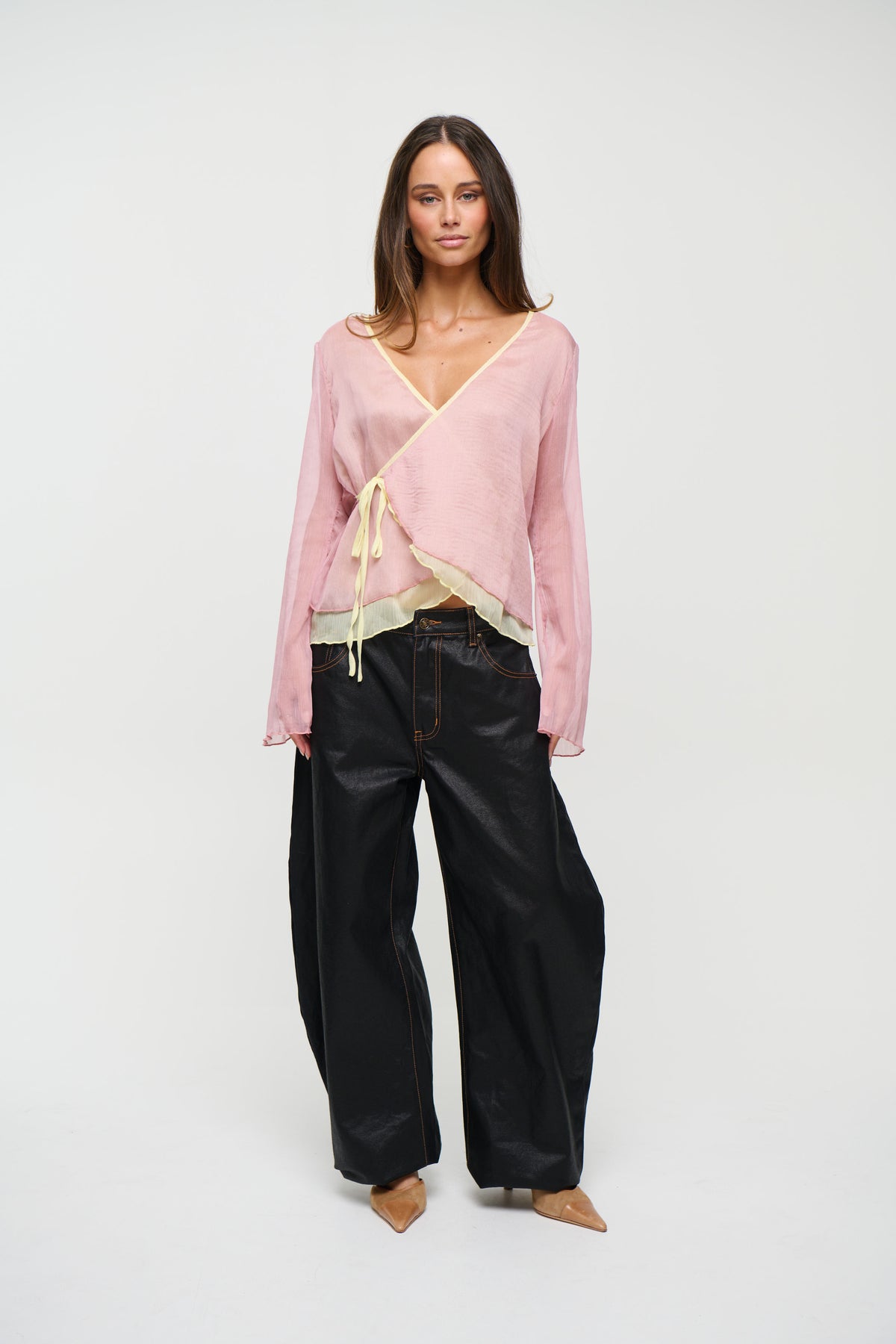 Ellery Sheer Top Candy