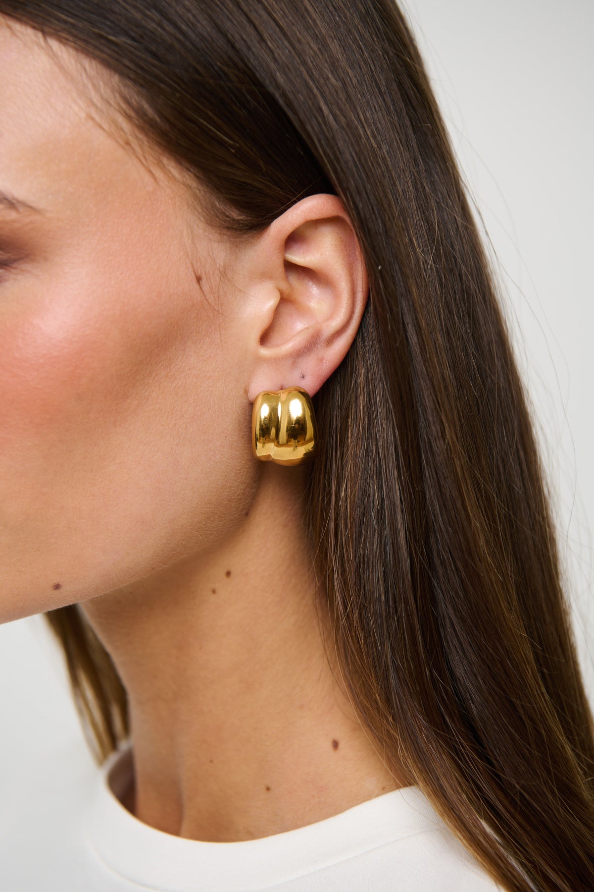 Jeanie Statement Earring Gold