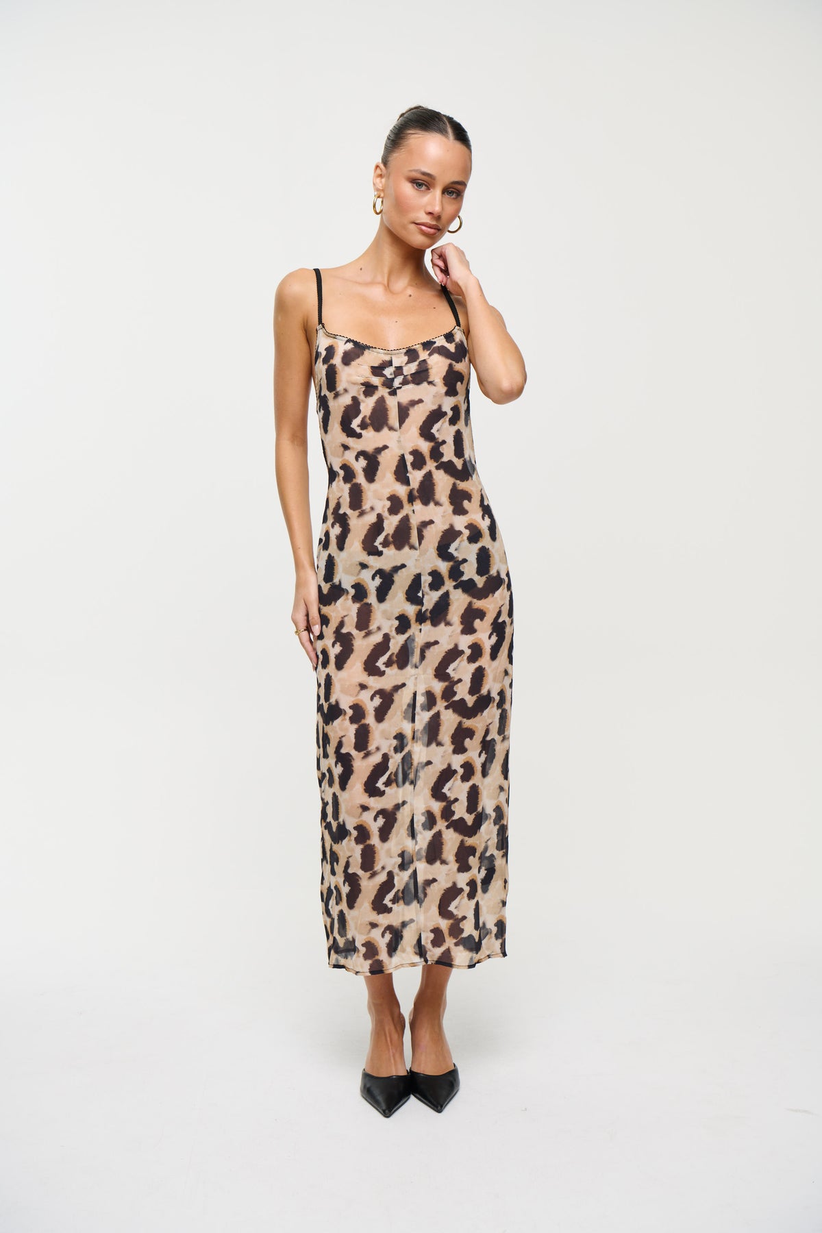 Electra Midi Dress Desert Muse