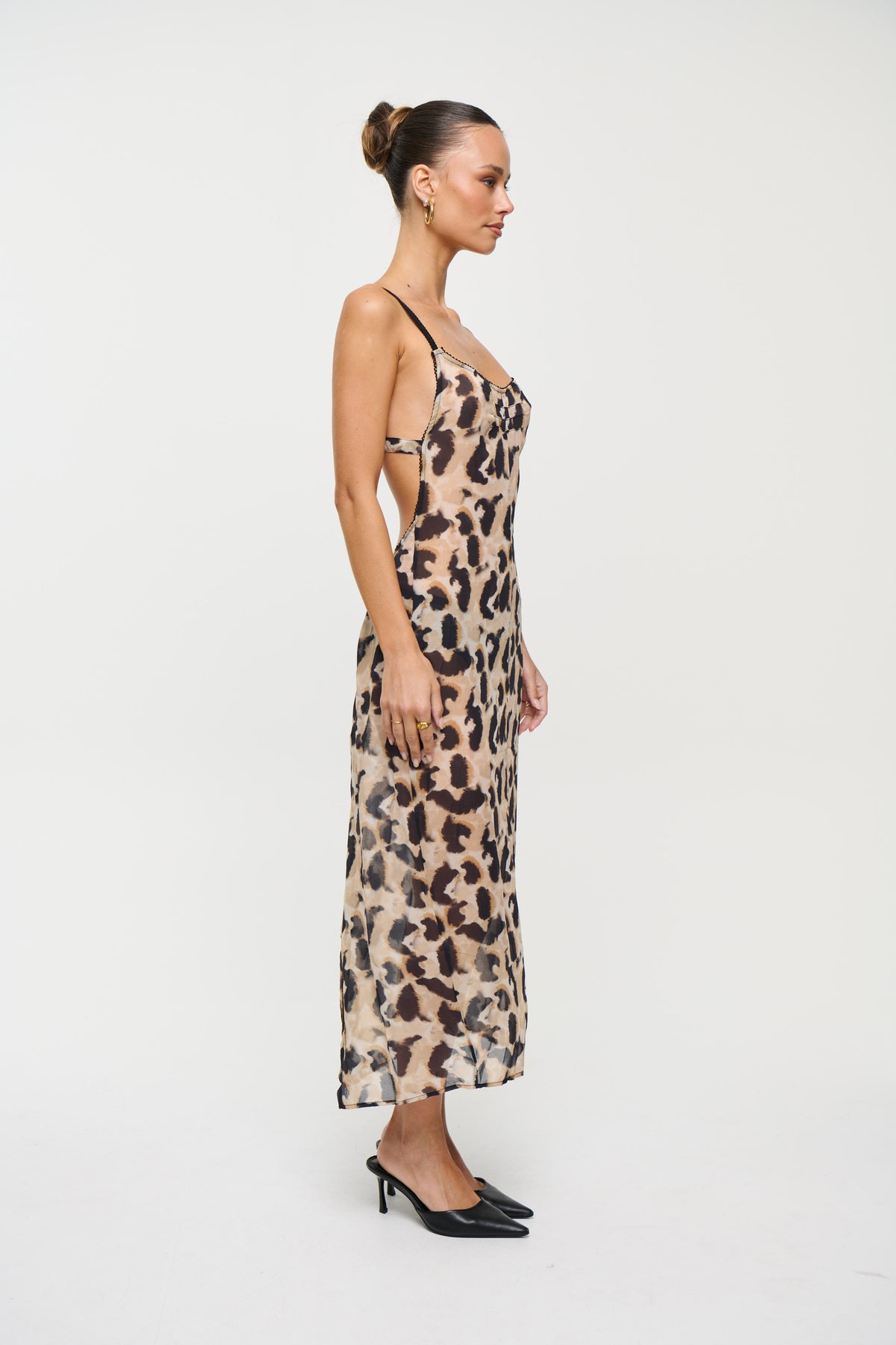Electra Midi Dress Desert Muse