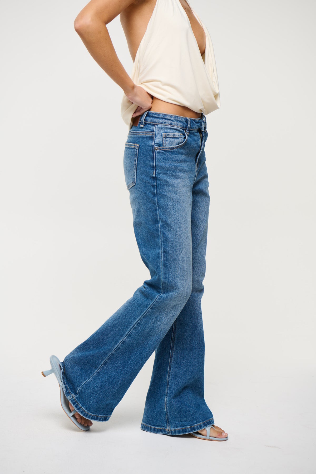 Sierra Jean Mid Blue