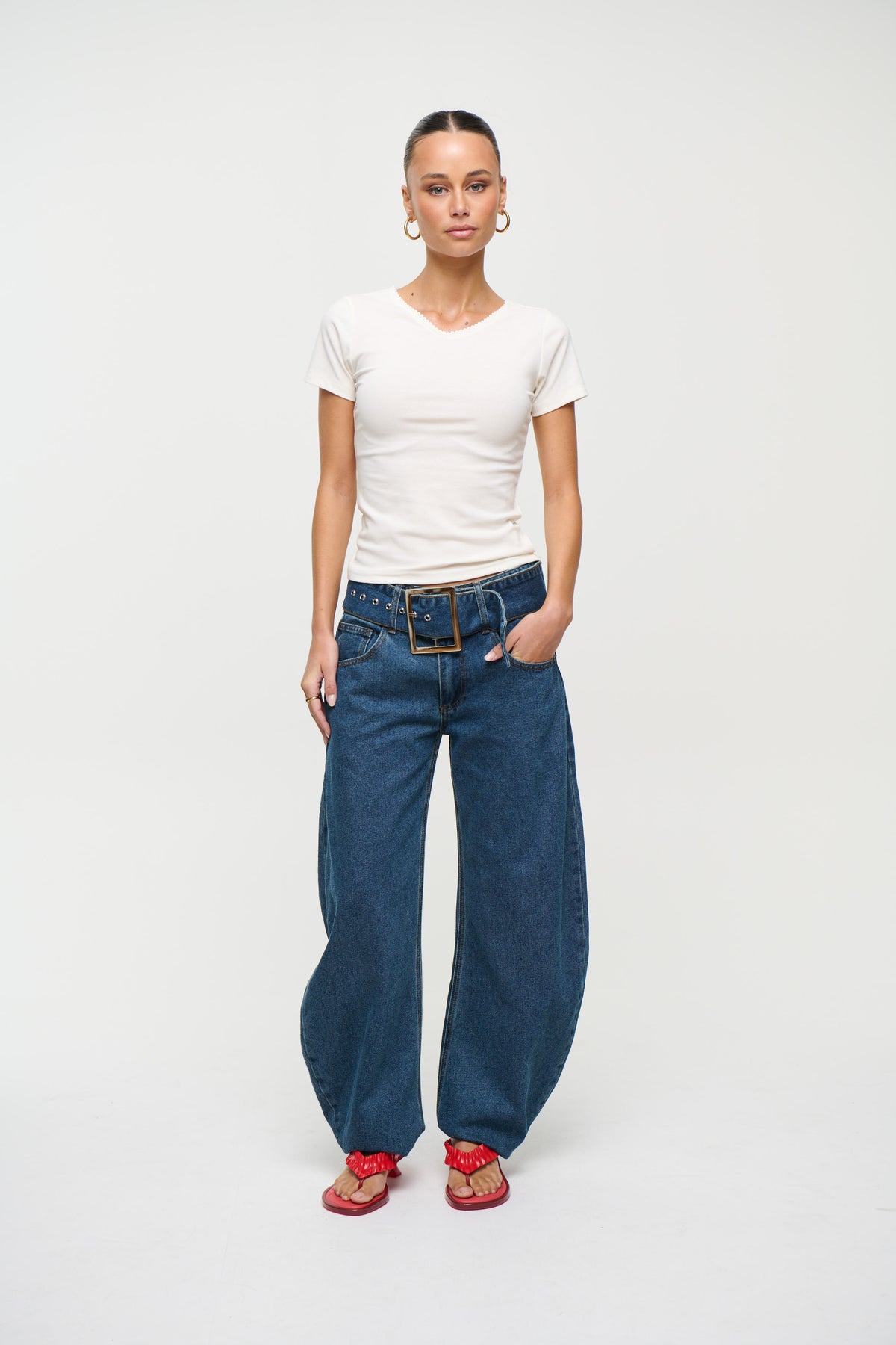 Dynasty Jean Mid Blue