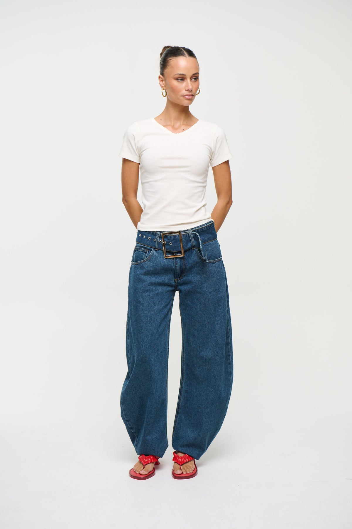 Dynasty Jean Mid Blue