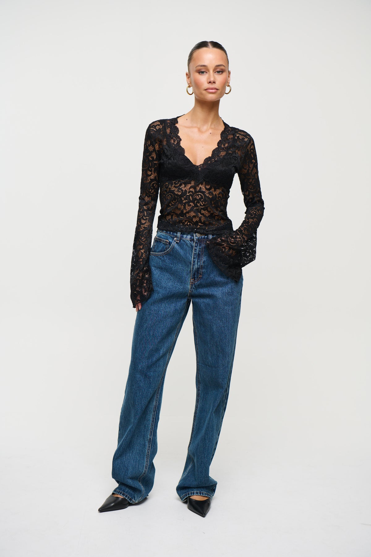 Valencia Straight Leg Jean Blue