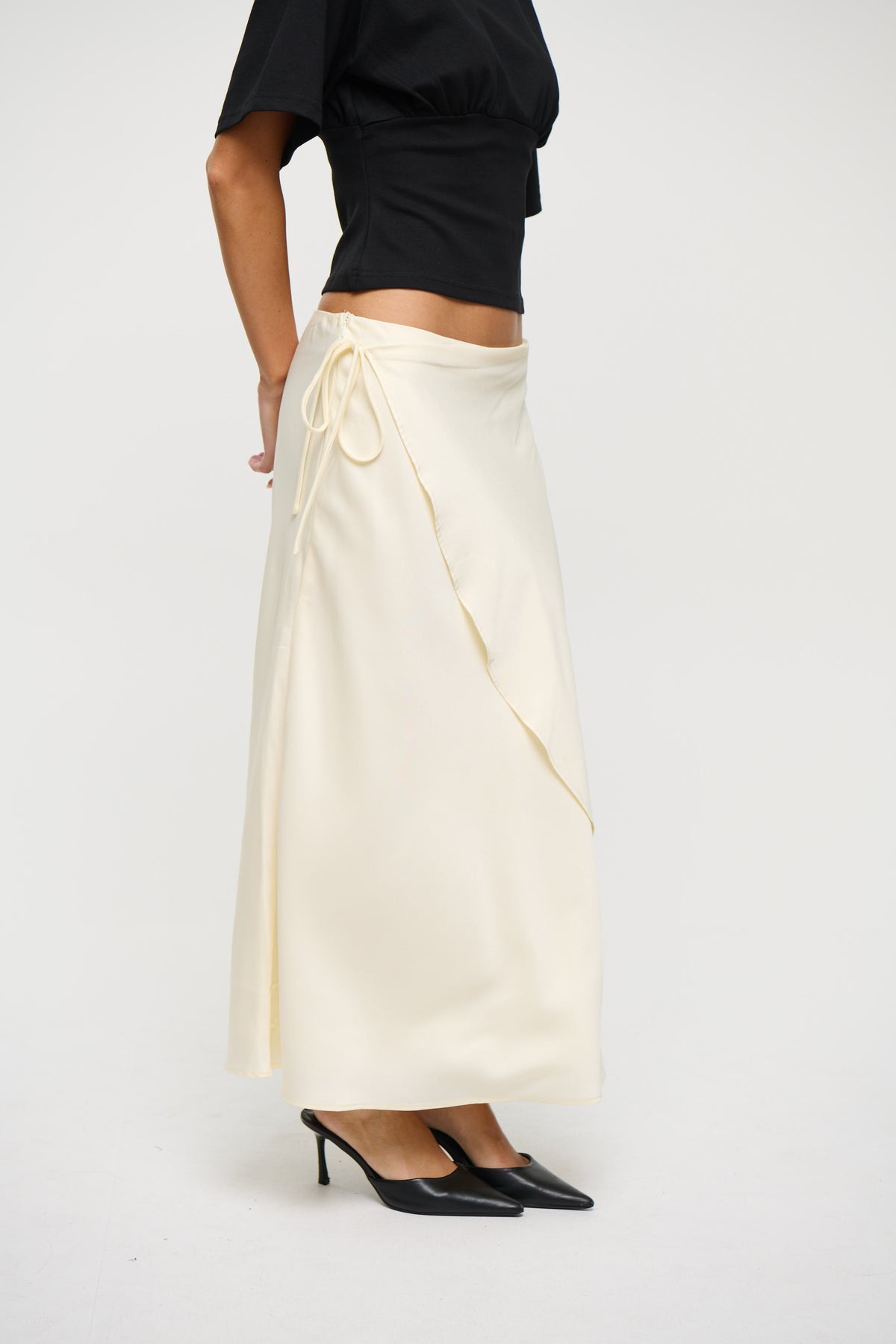 Levi Maxi Skirt Lemon