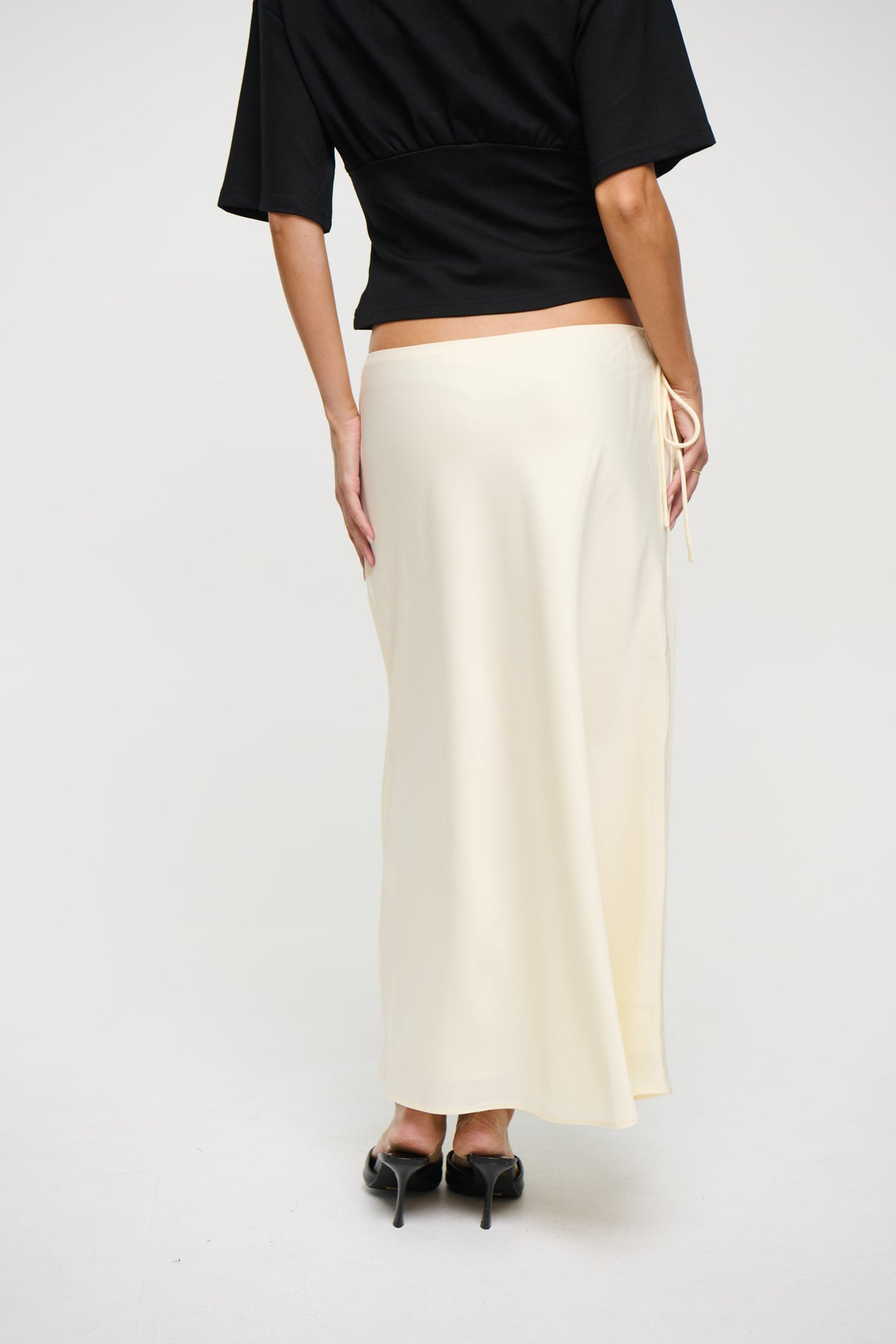 Levi Maxi Skirt Lemon