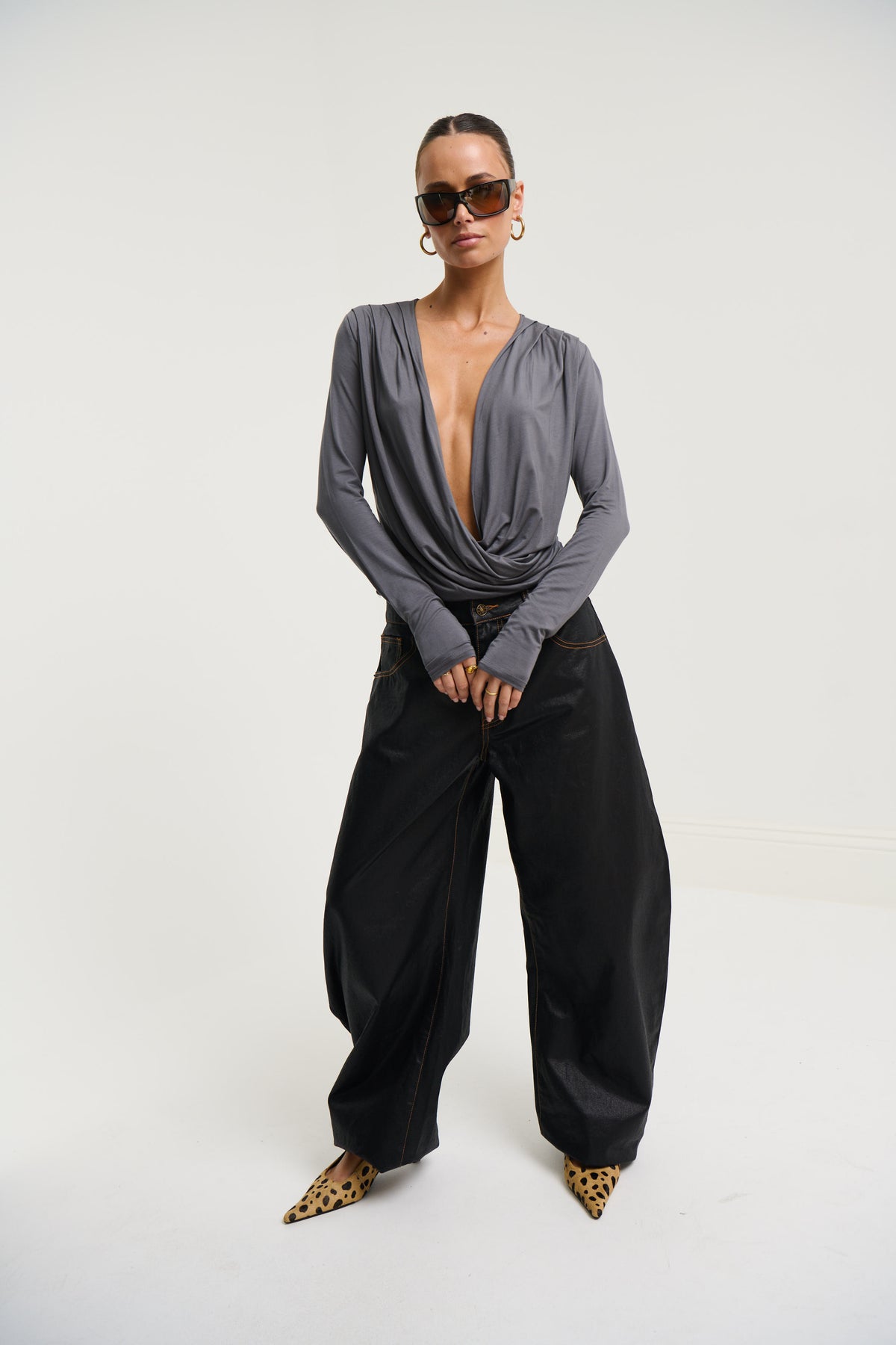 Alara Long Sleeve Dark Grey