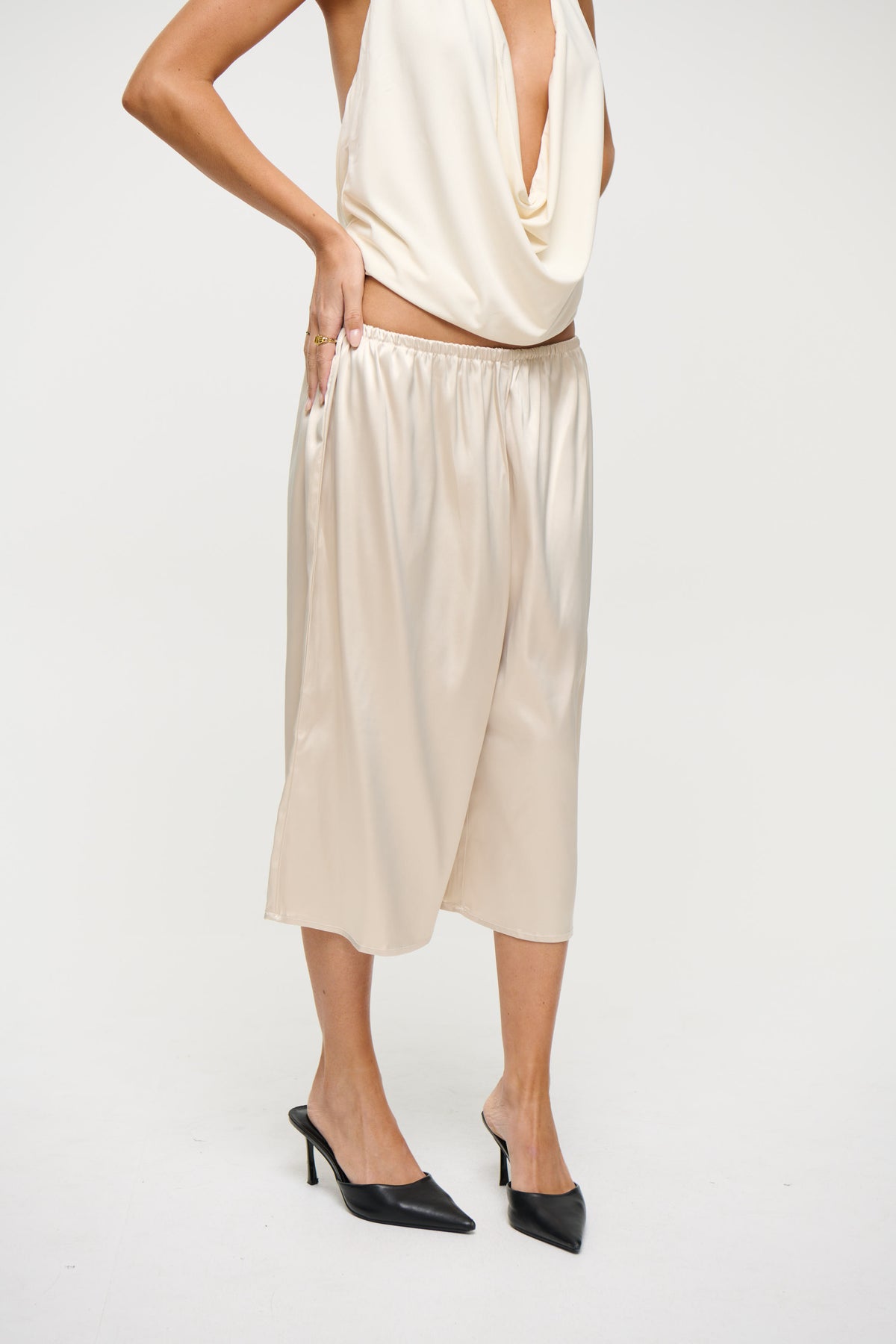 Aida Long Short Cream