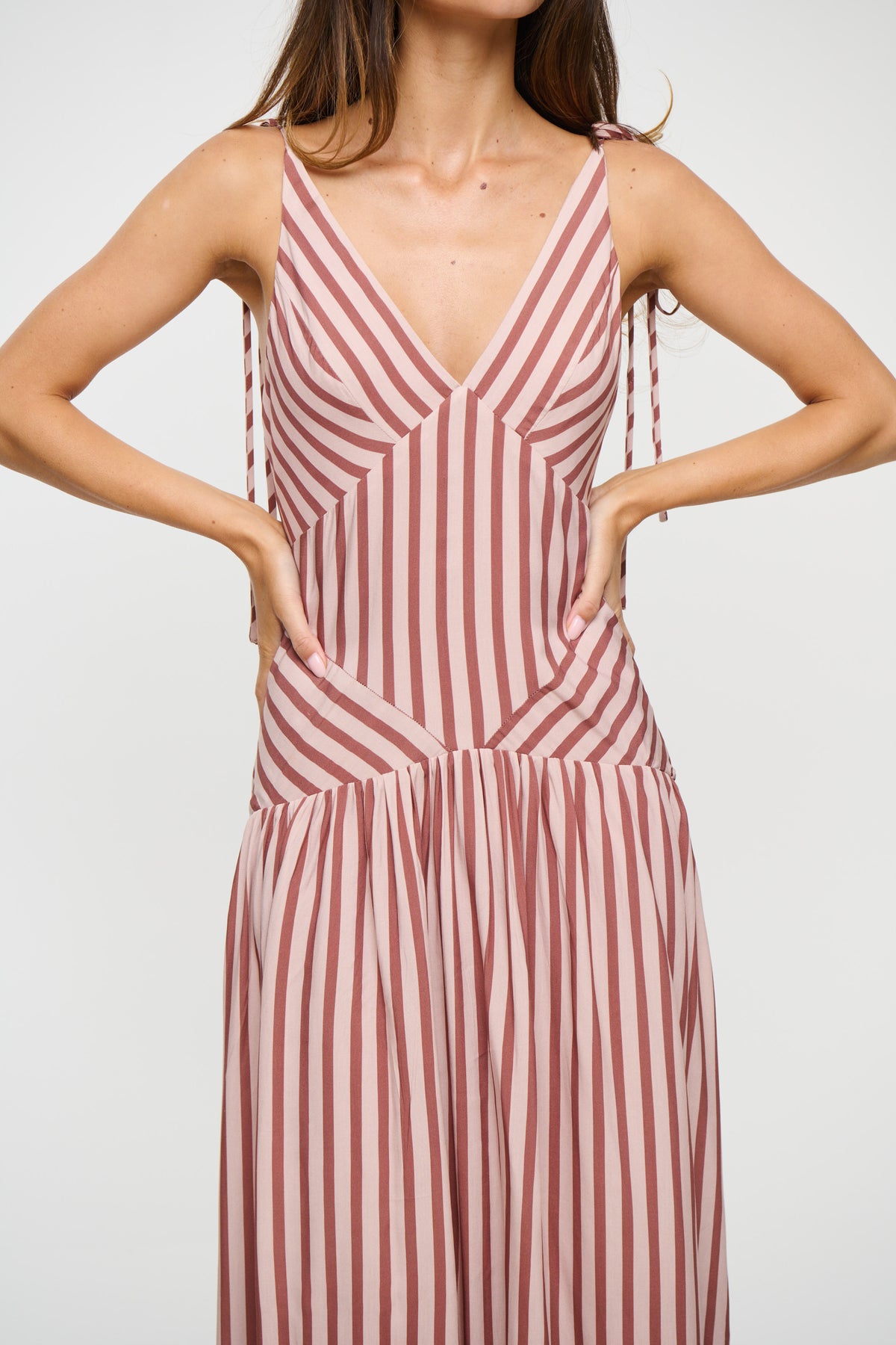 Hadley Maxi Dress Rose
