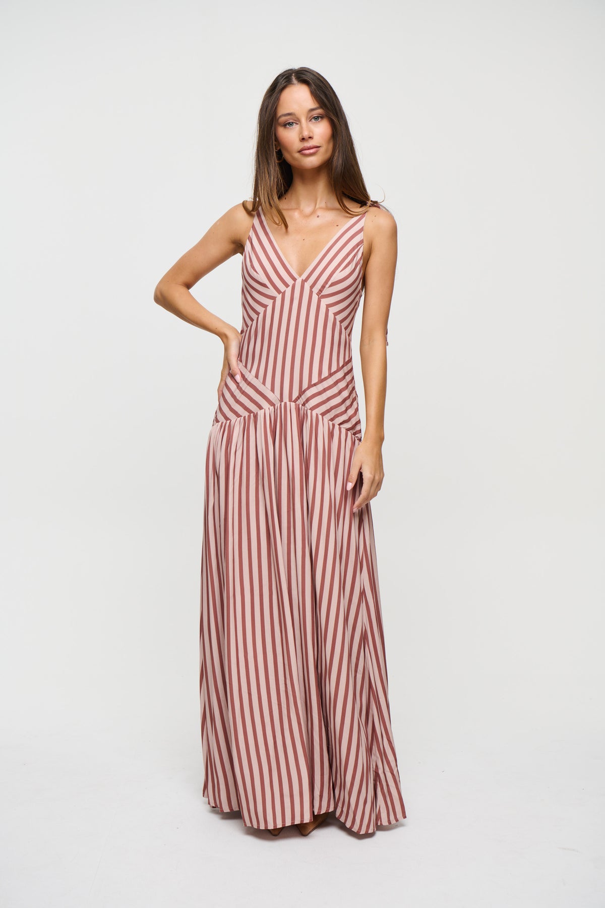 Hadley Maxi Dress Rose