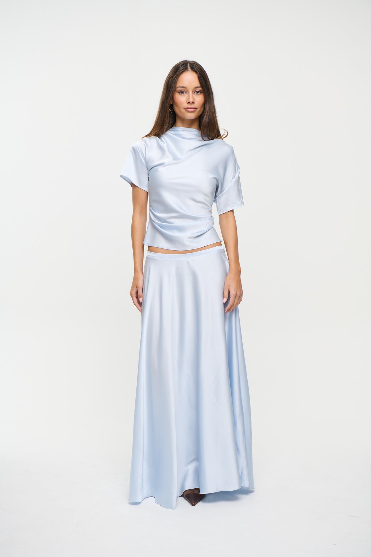 Halcyon Maxi Skirt Blue