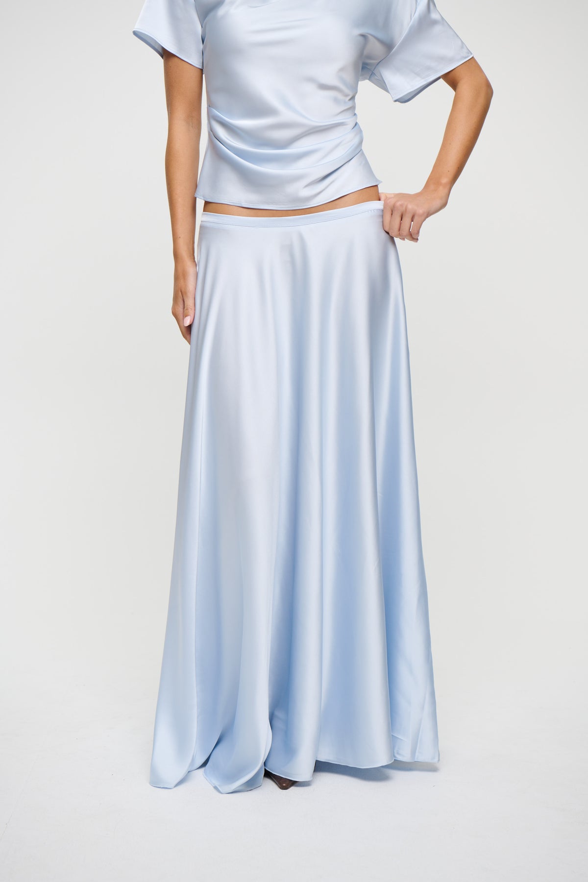 Halcyon Maxi Skirt Blue