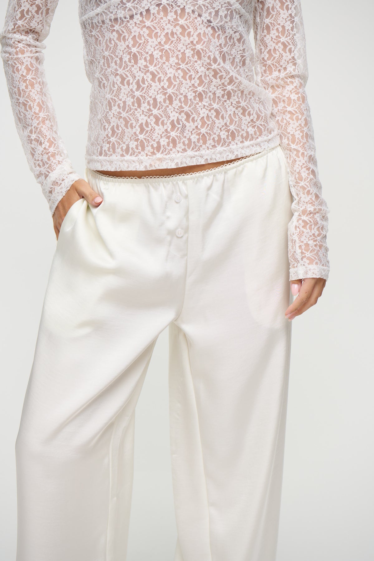 In Bloom Pant Porcelain