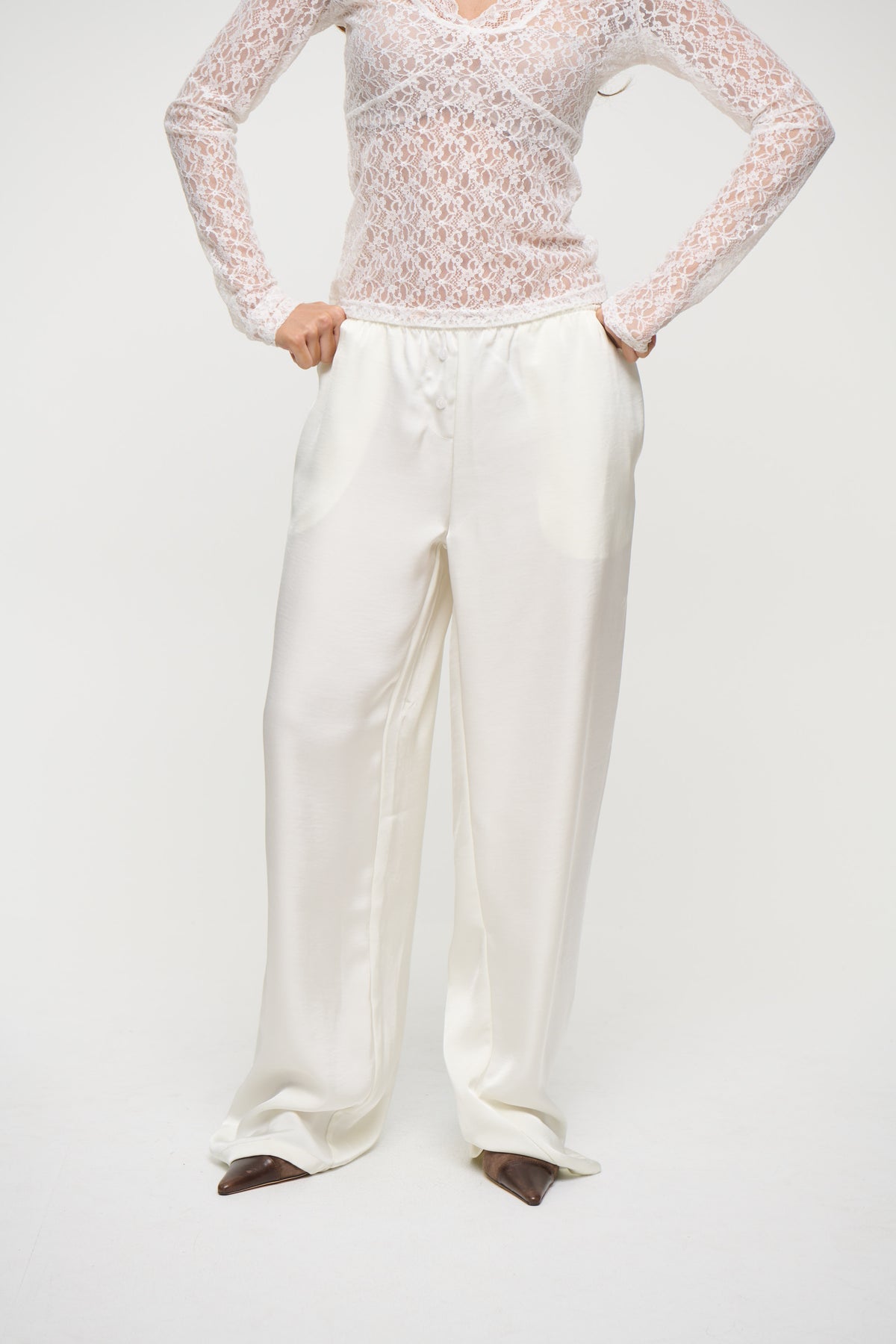 In Bloom Pant Porcelain