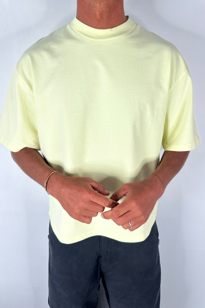 Emmett Box Tee Lemon