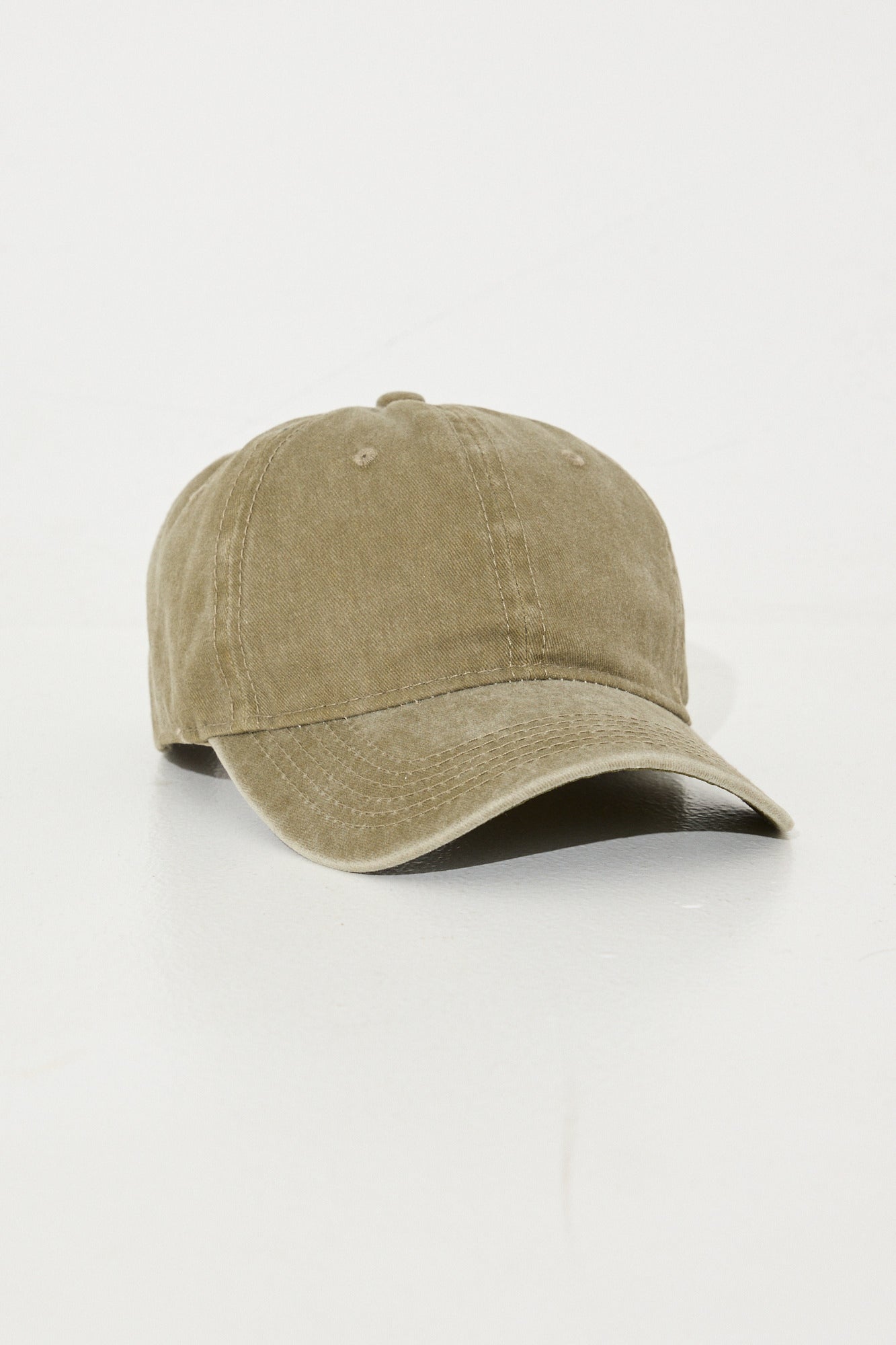 Denim Cap Khaki