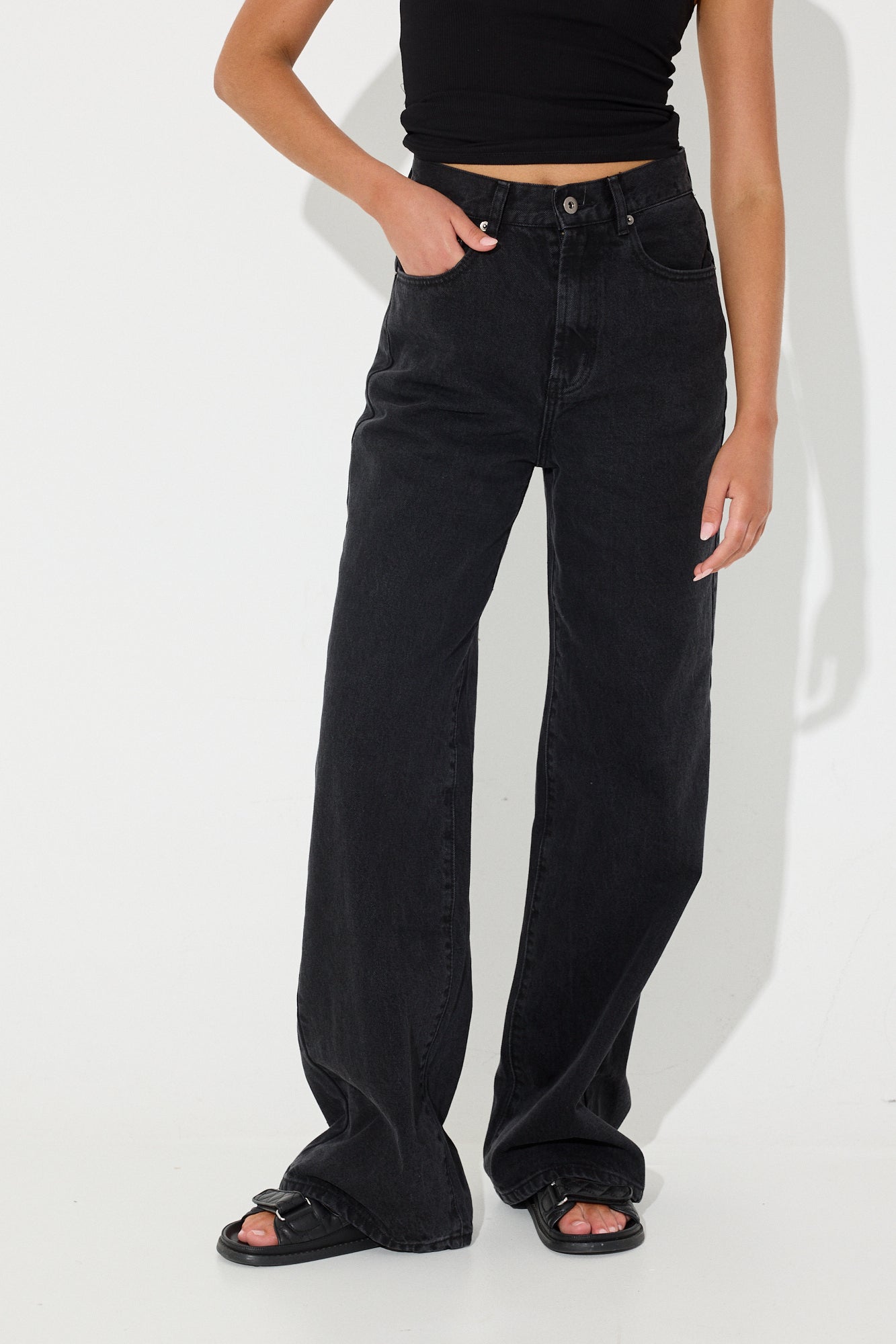 Ophelia Jean Washed Black