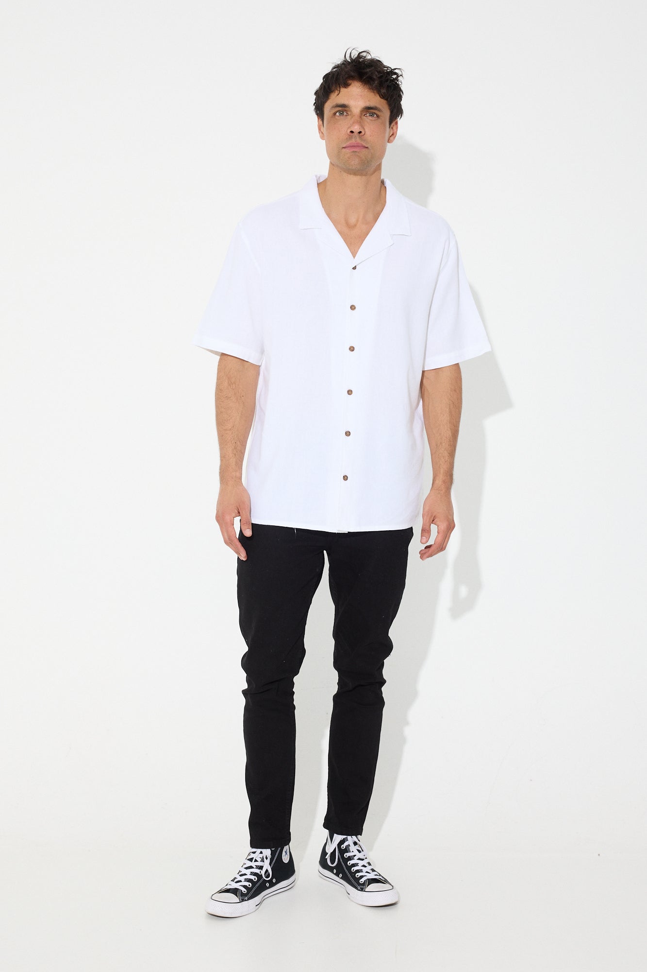 Petros Linen Shirt White