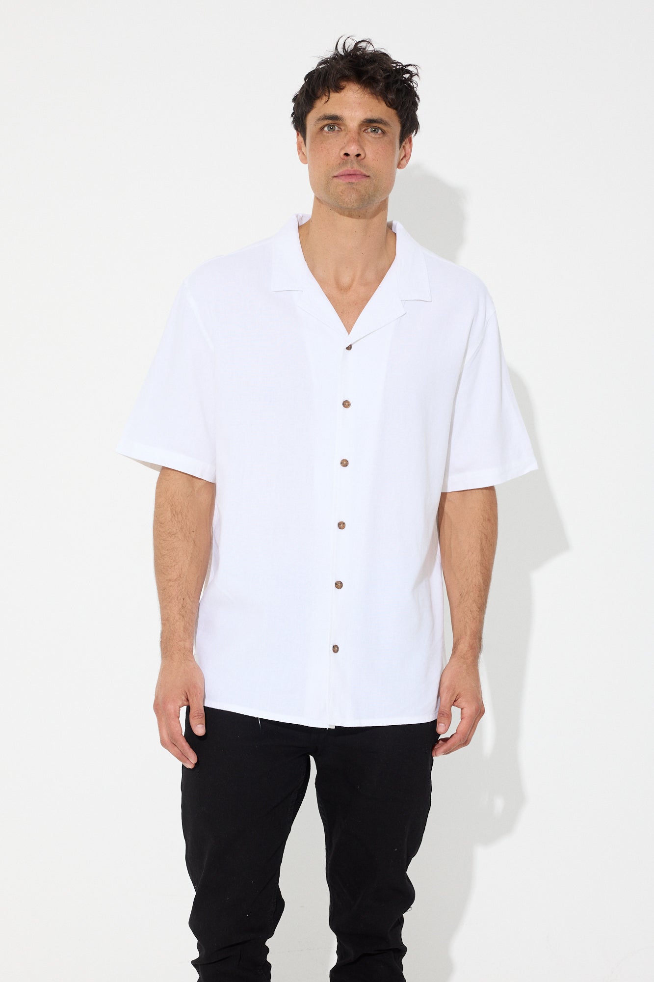 Petros Linen Shirt White