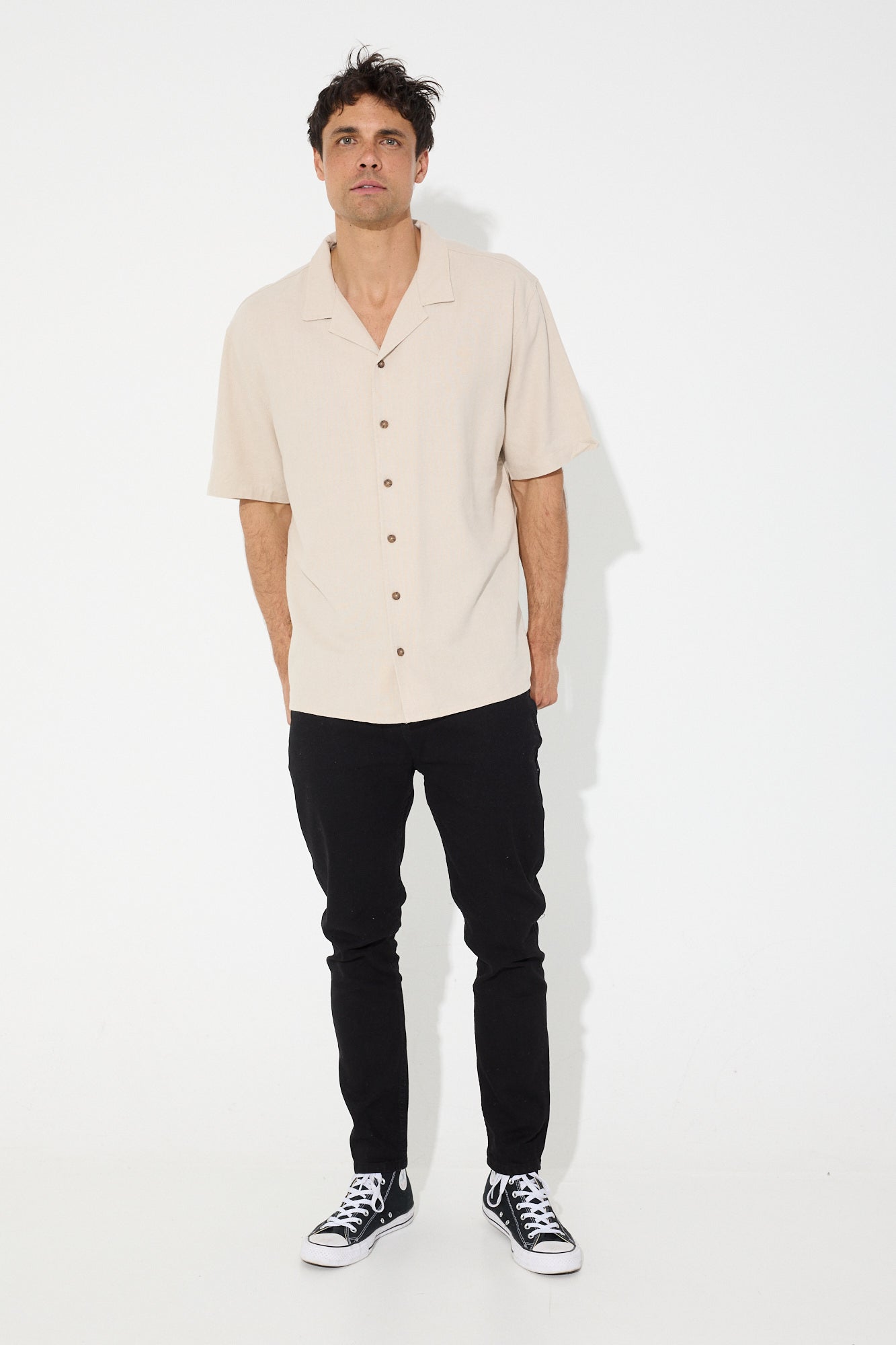 Petros Linen Shirt Oat