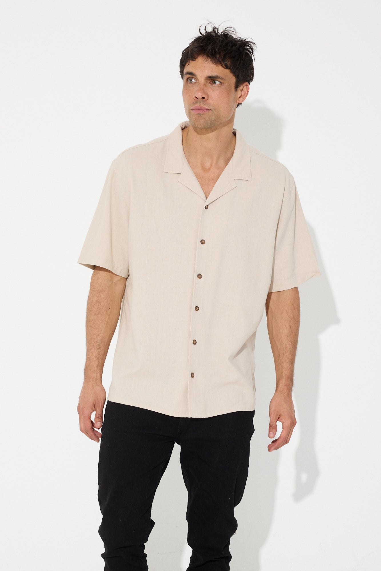Petros Linen Shirt Oat