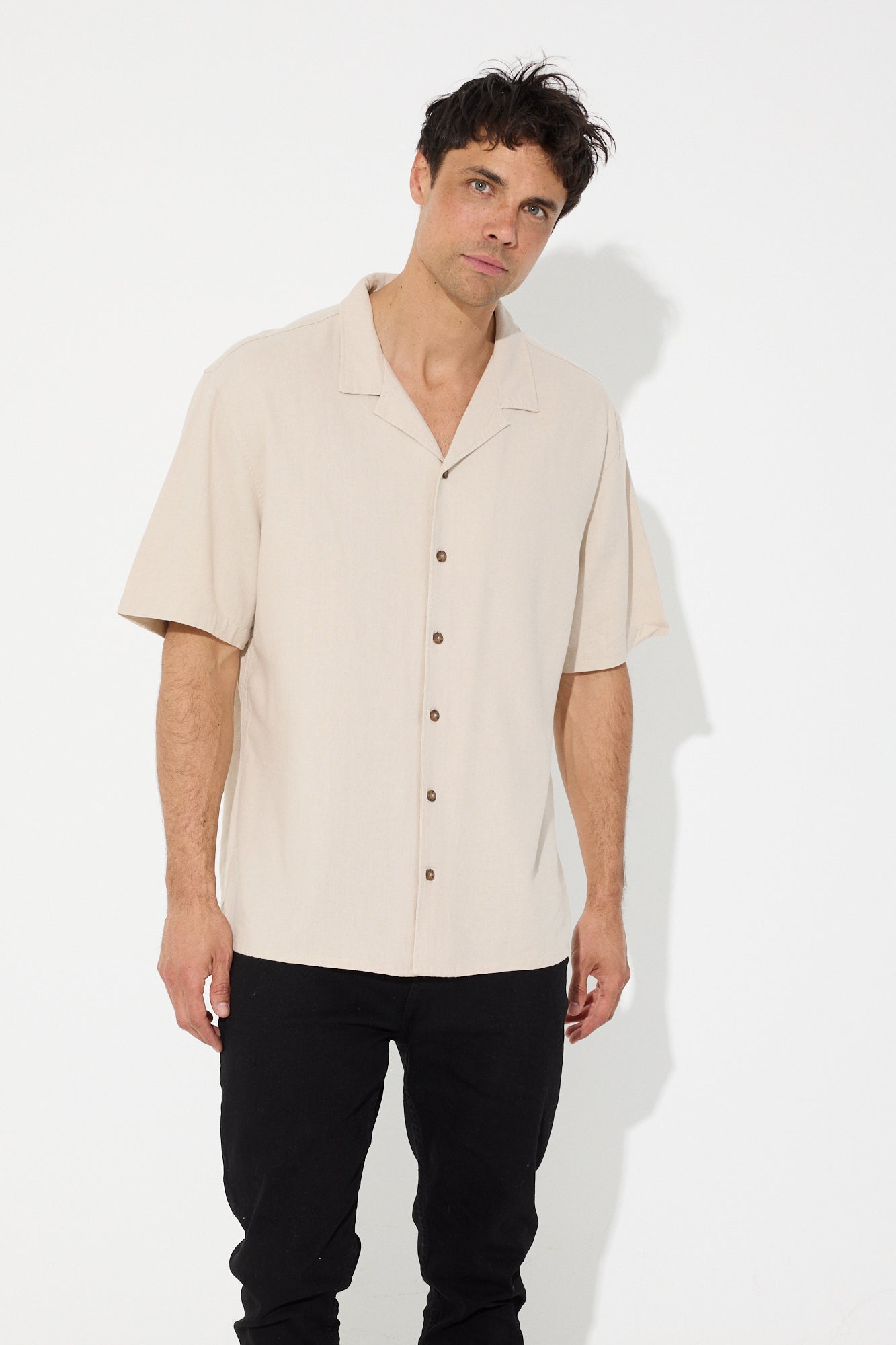 Petros Linen Shirt Oat