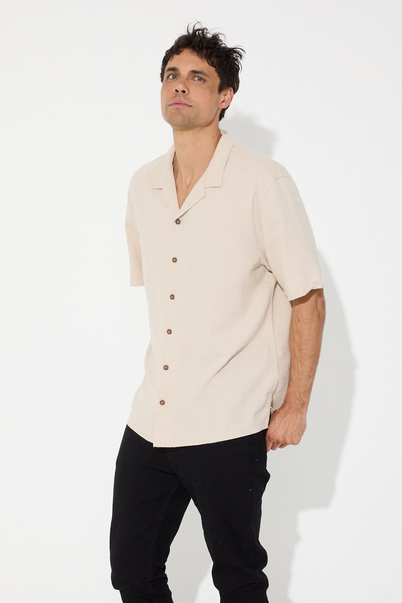 Petros Linen Shirt Oat