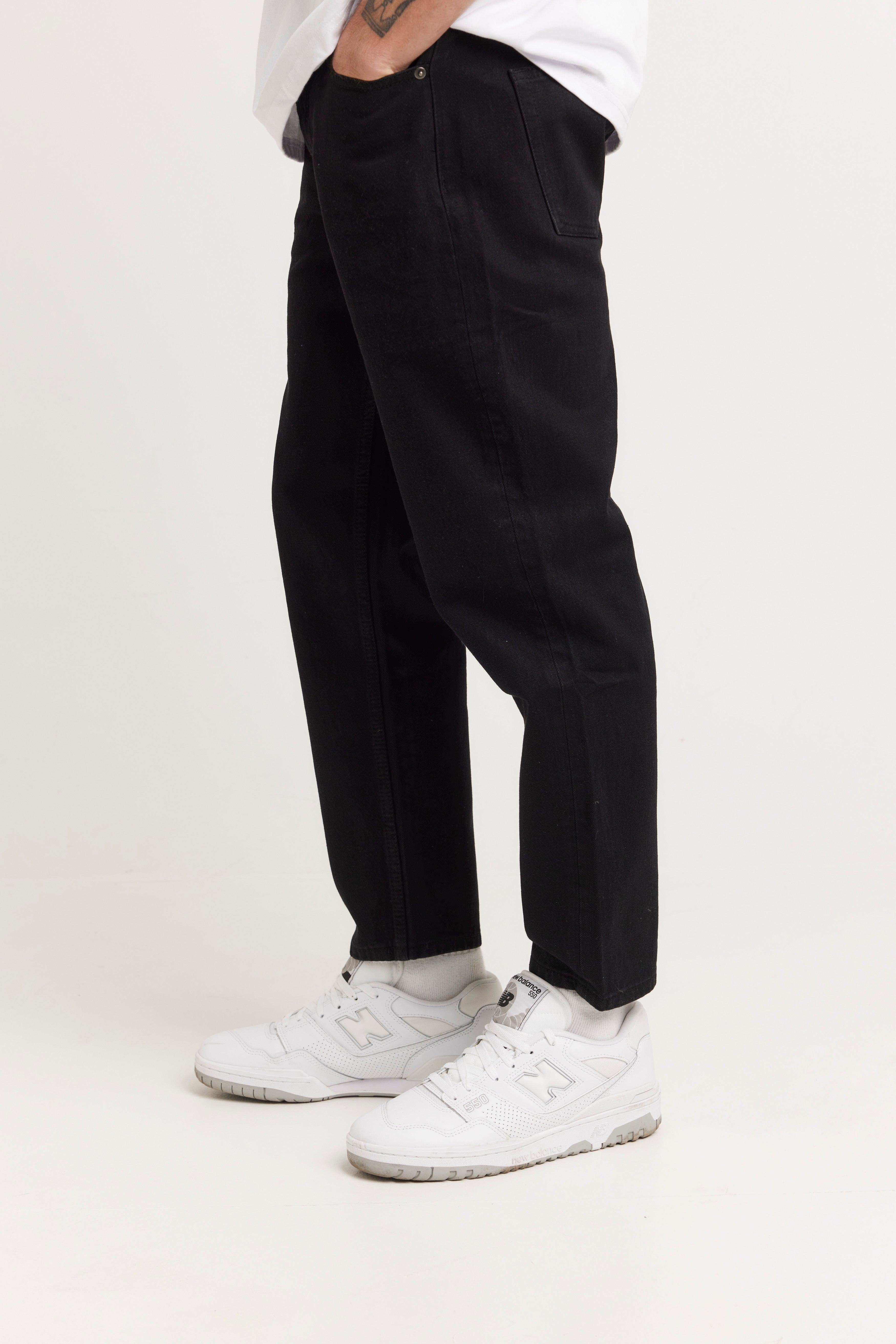 Steve Baggys Denim Solid Black